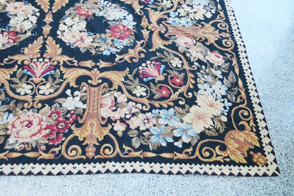 Large Aubusson Style Needlepoint Area Rug