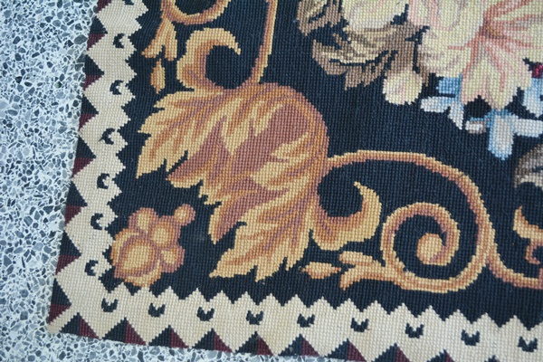 Large Aubusson Style Needlepoint Area Rug