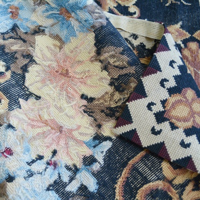 Large Aubusson Style Needlepoint Area Rug