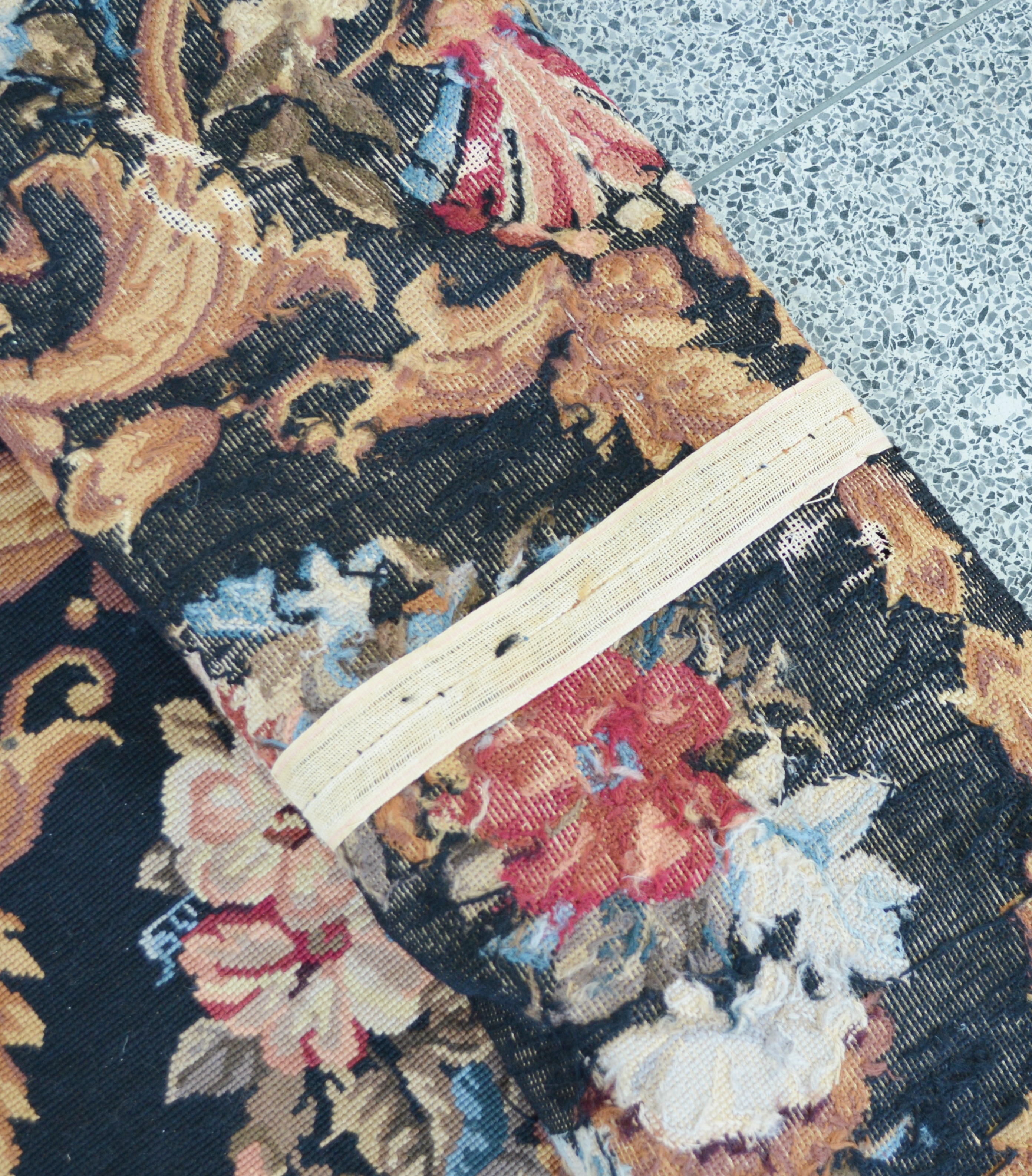 Large Aubusson Style Needlepoint Area Rug