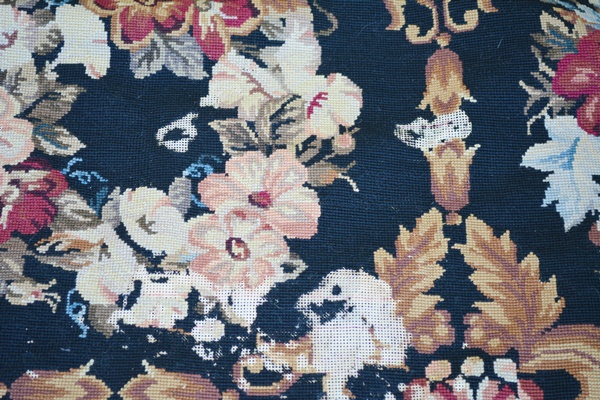 Large Aubusson Style Needlepoint Area Rug