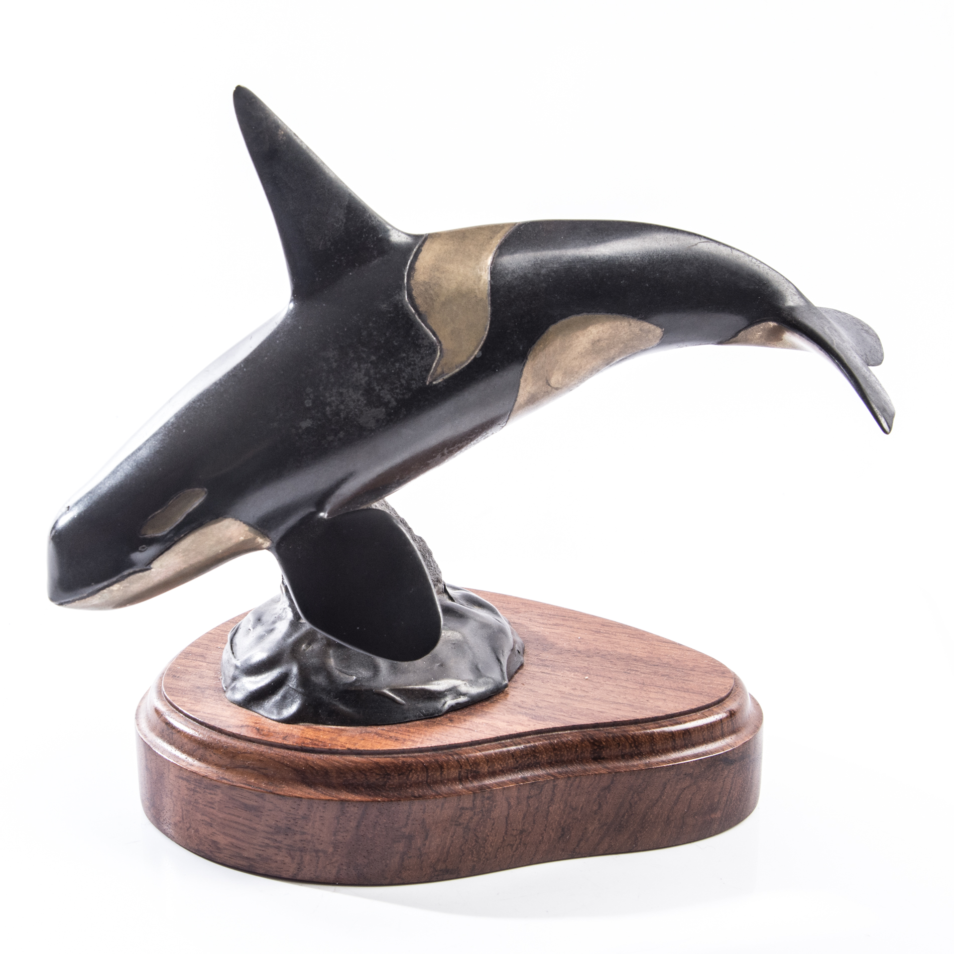 Randy Puckett Bronze Sculpture "Orca"