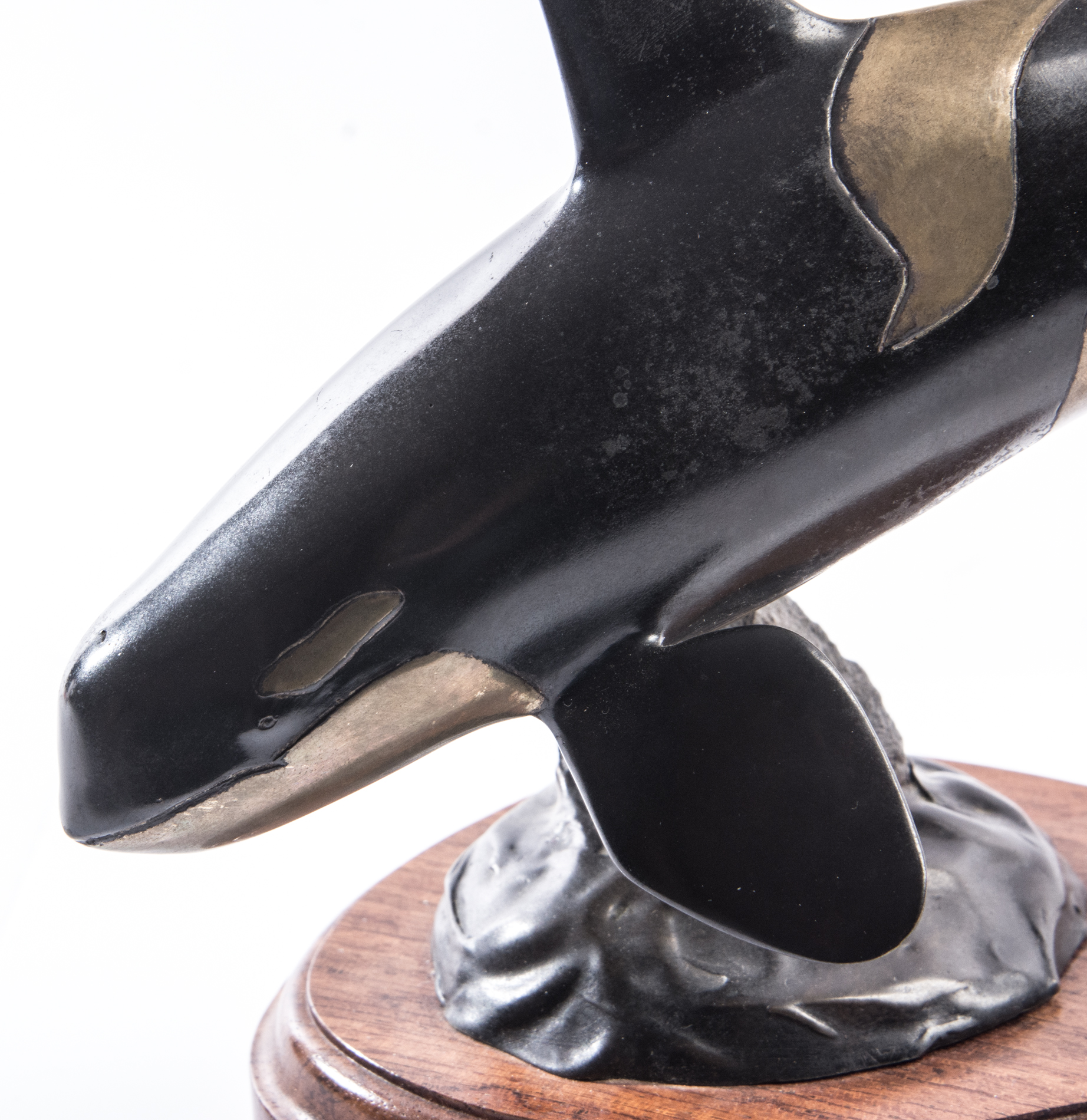 Randy Puckett Bronze Sculpture "Orca"
