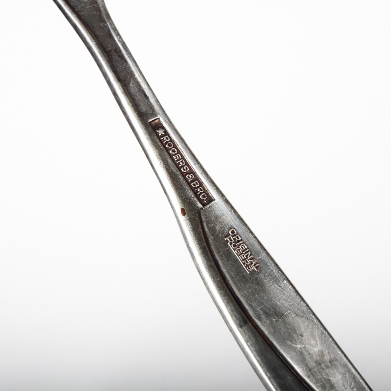 Rogers & Bros Plated Flatware with Gorham Flatware Box