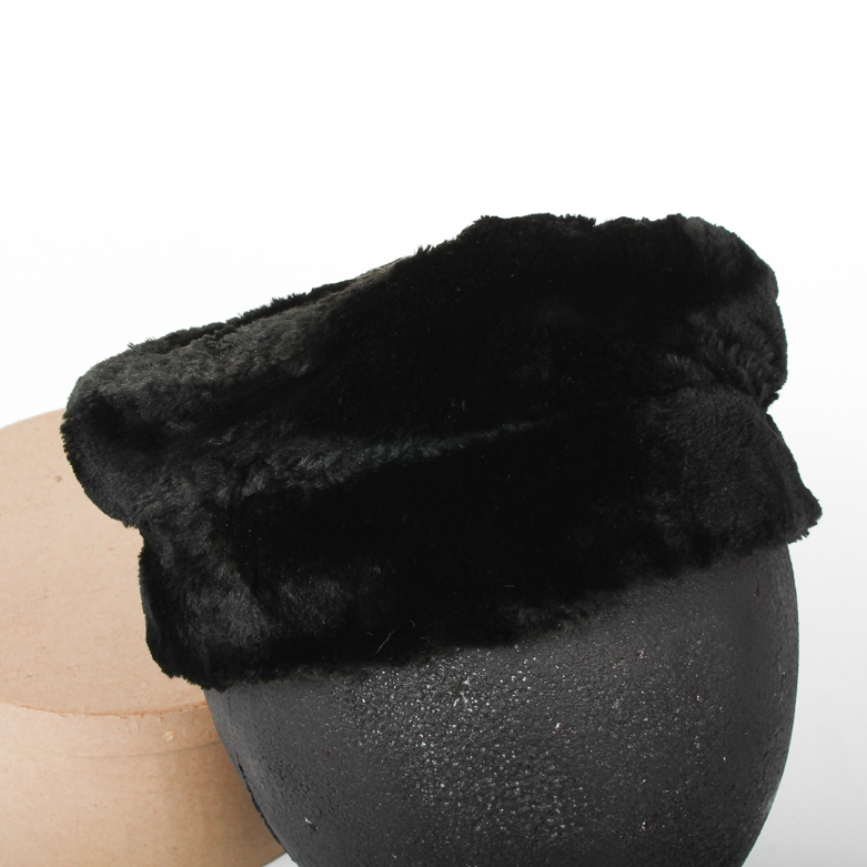 Women's Sheared Fur Hat with Box