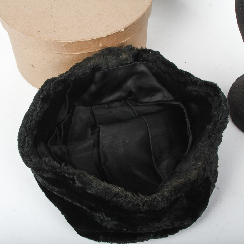 Women's Sheared Fur Hat with Box