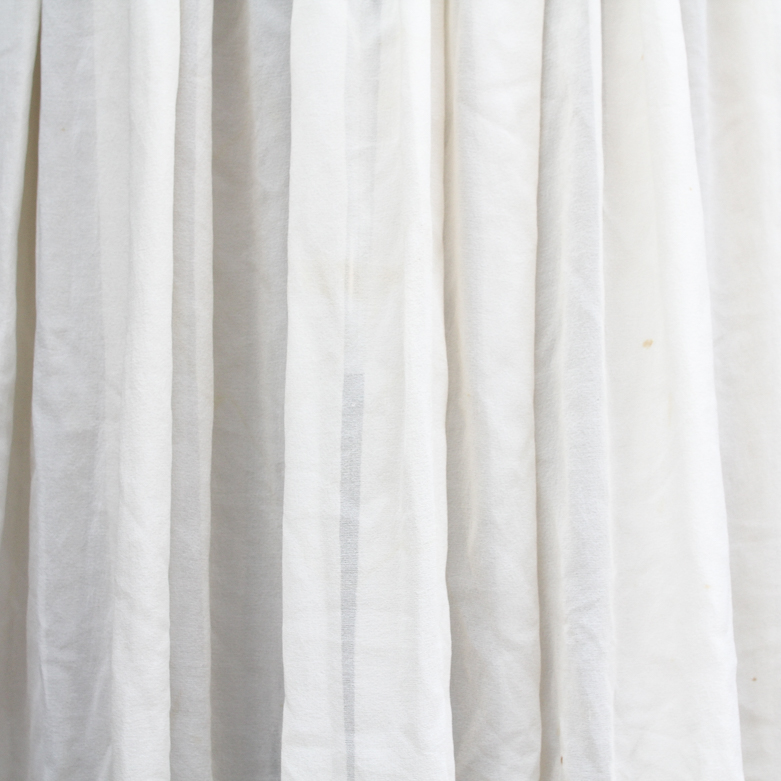 Vintage Oleg Cassini Two-Piece Silk Top and Skirt