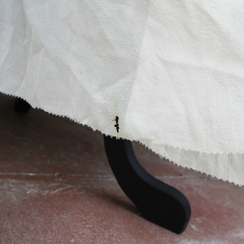 Vintage Oleg Cassini Two-Piece Silk Top and Skirt