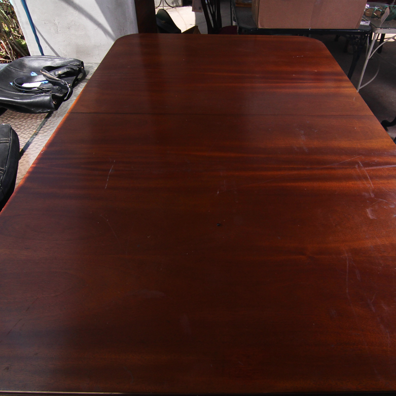 Vintage Drexel Mahogany Dining Room Table