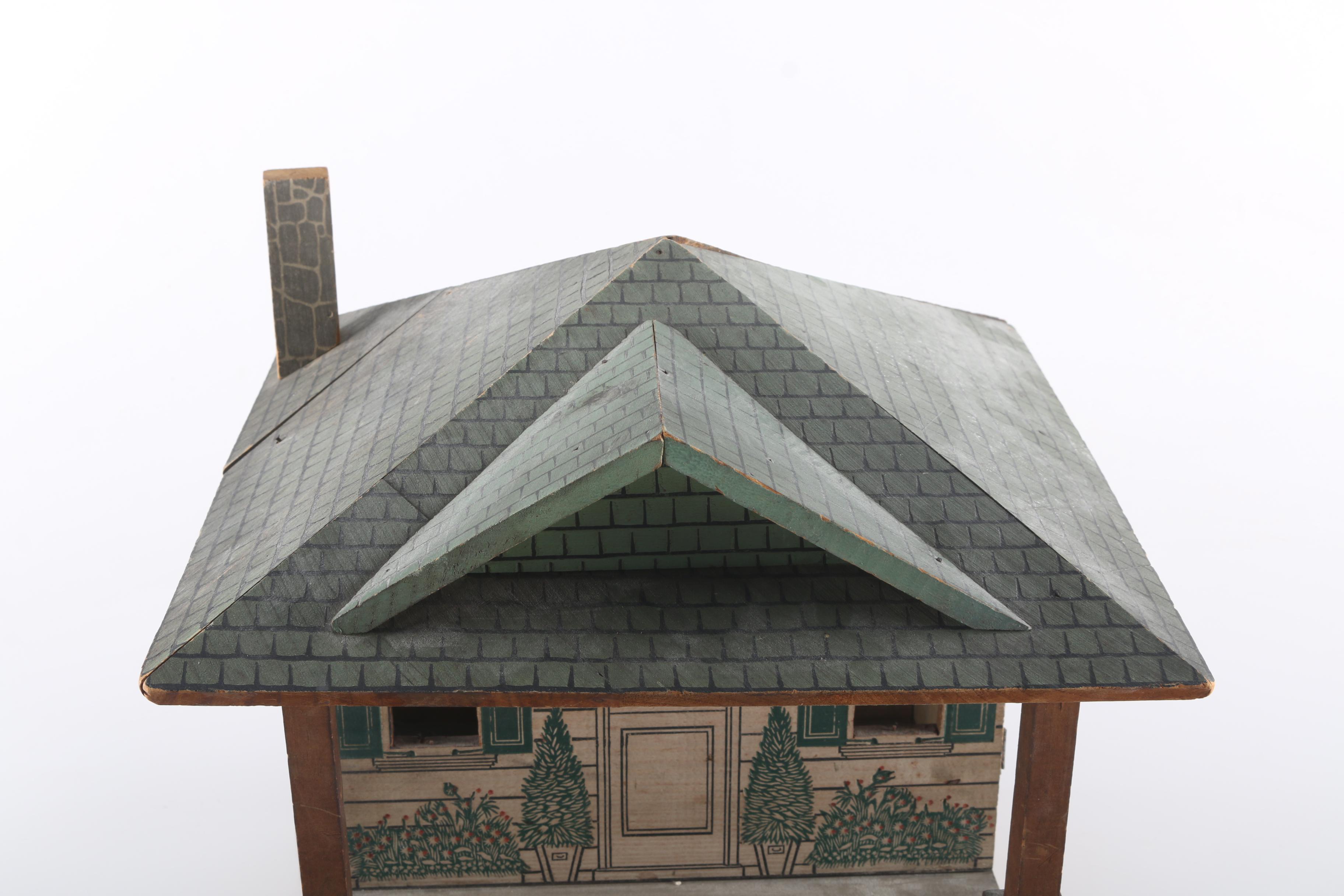 Vintage Wooden Doll House