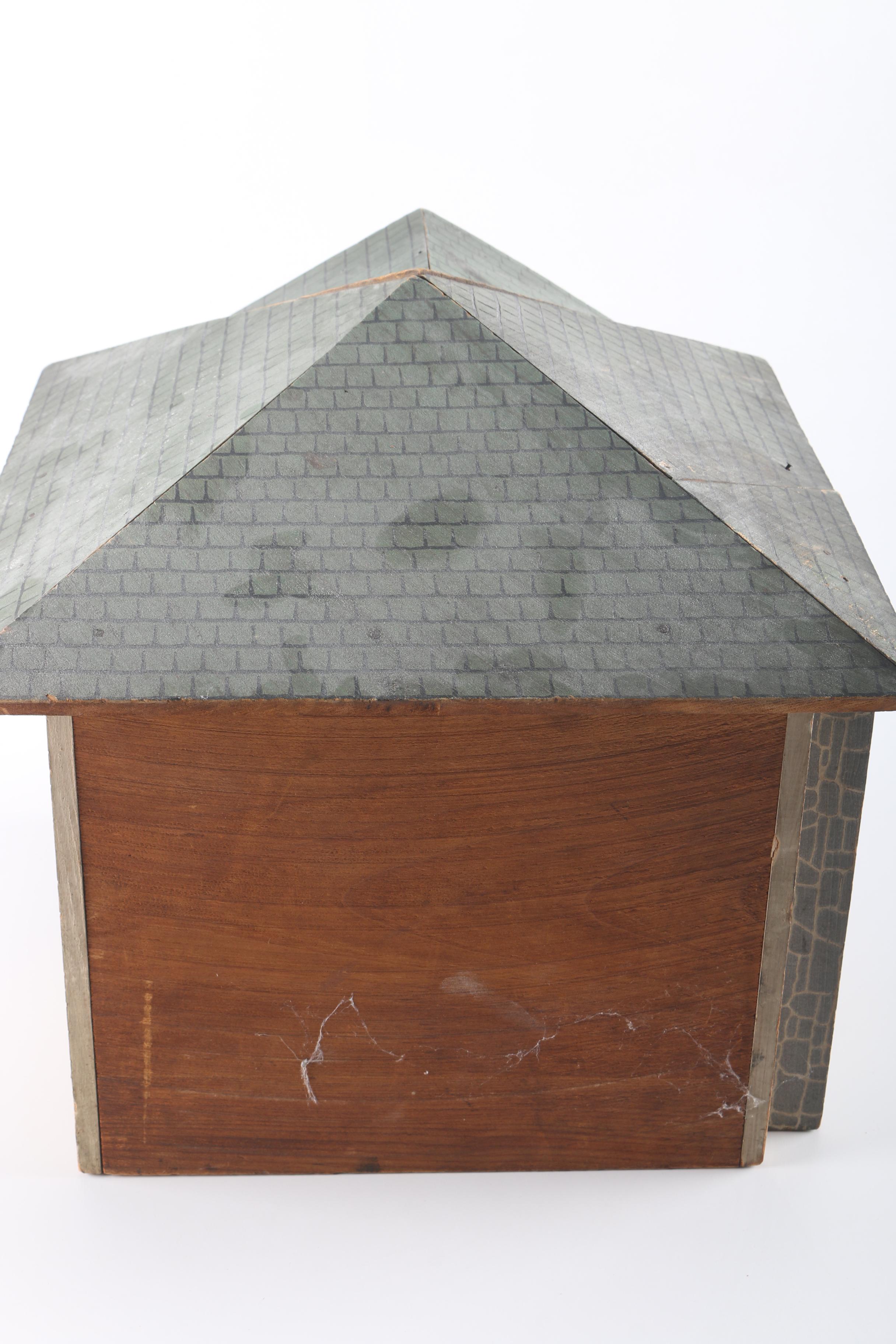 Vintage Wooden Doll House