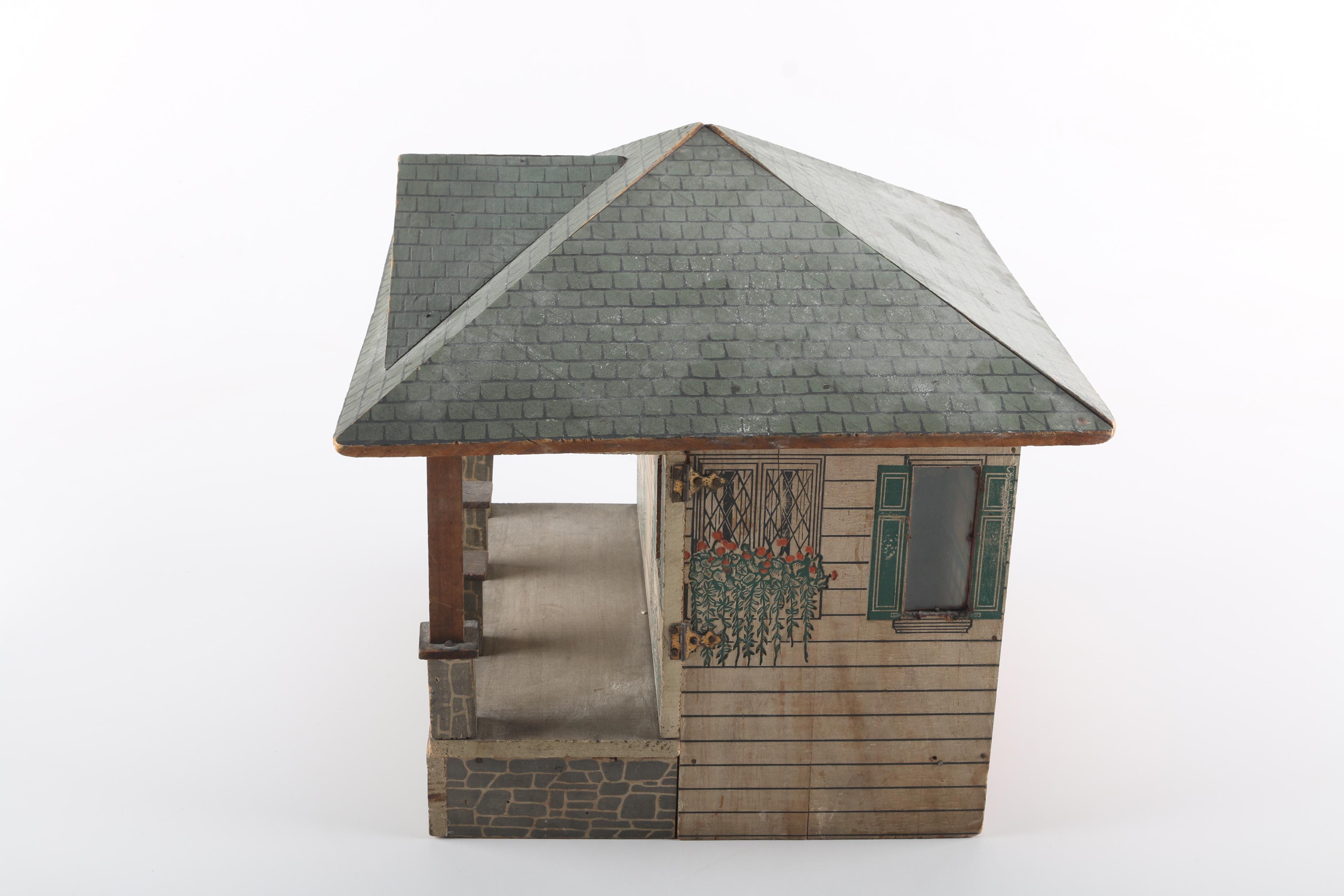 Vintage Wooden Doll House