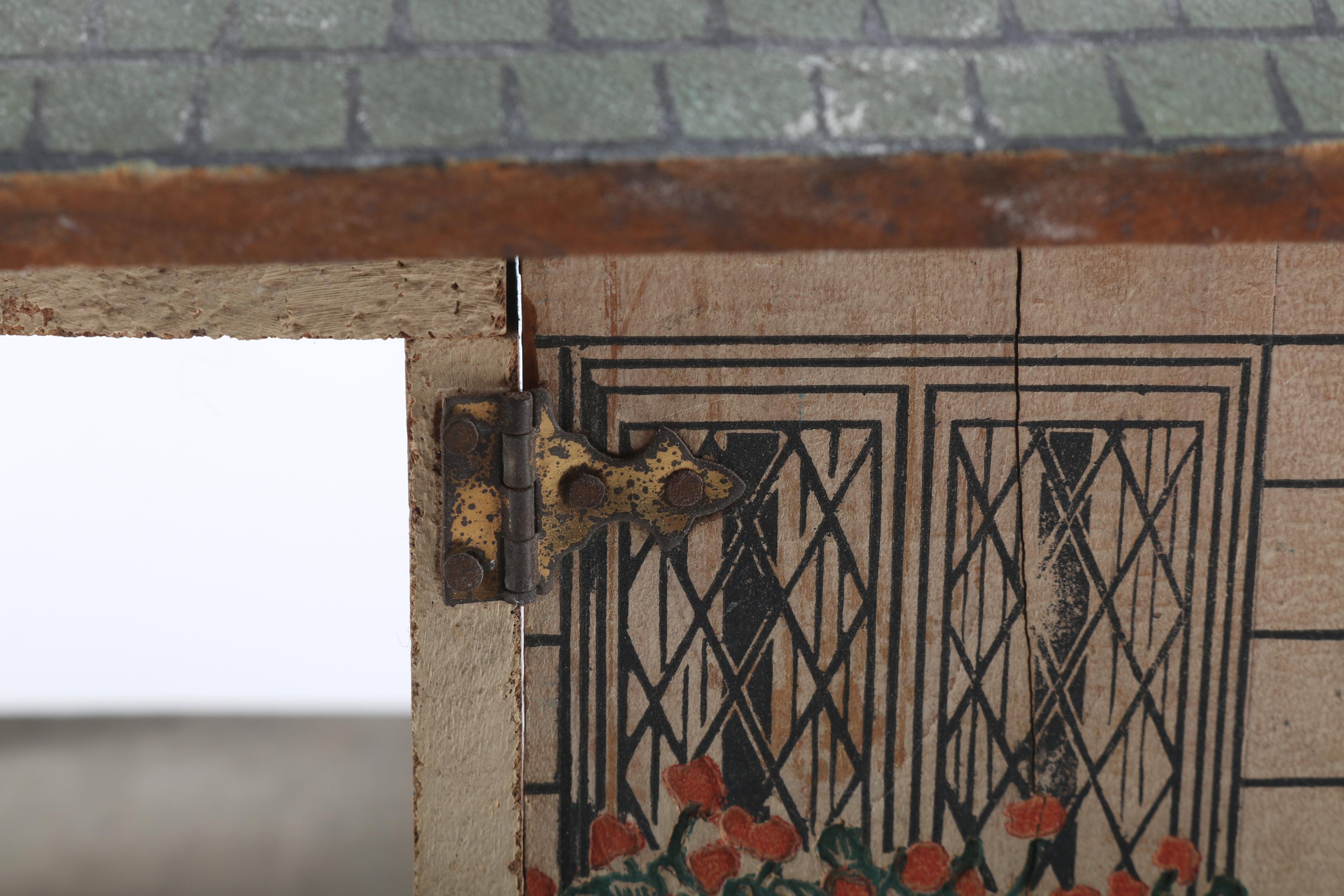 Vintage Wooden Doll House