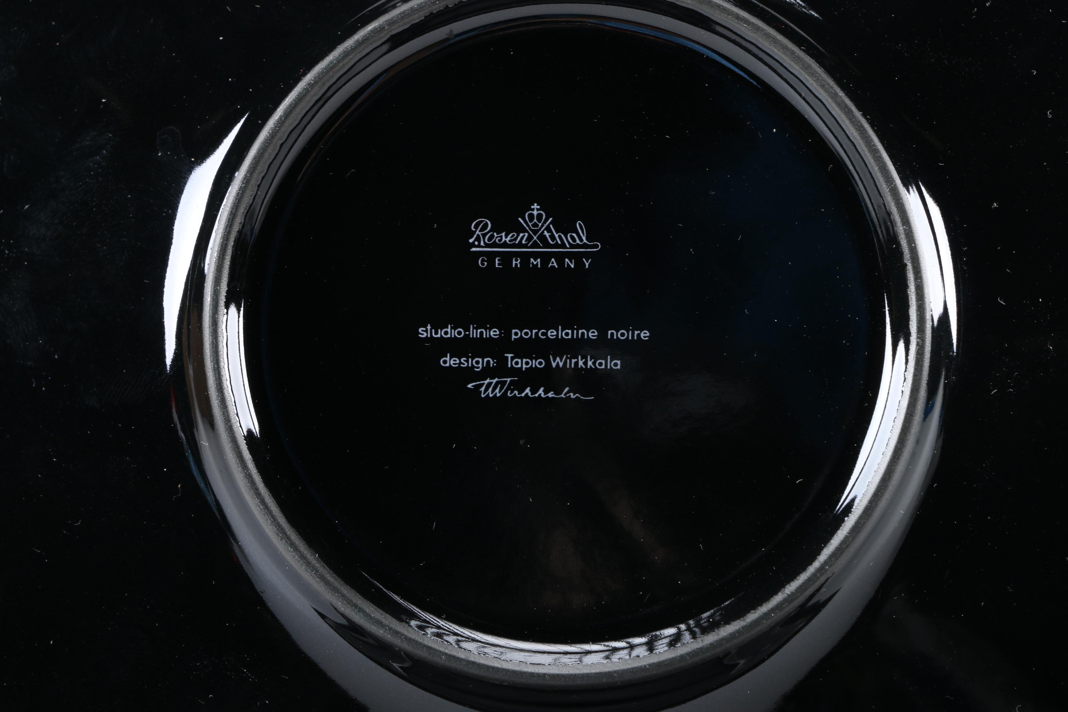 Rosenthal - Continental "Aida" and "Porcelaine Noire" Plates