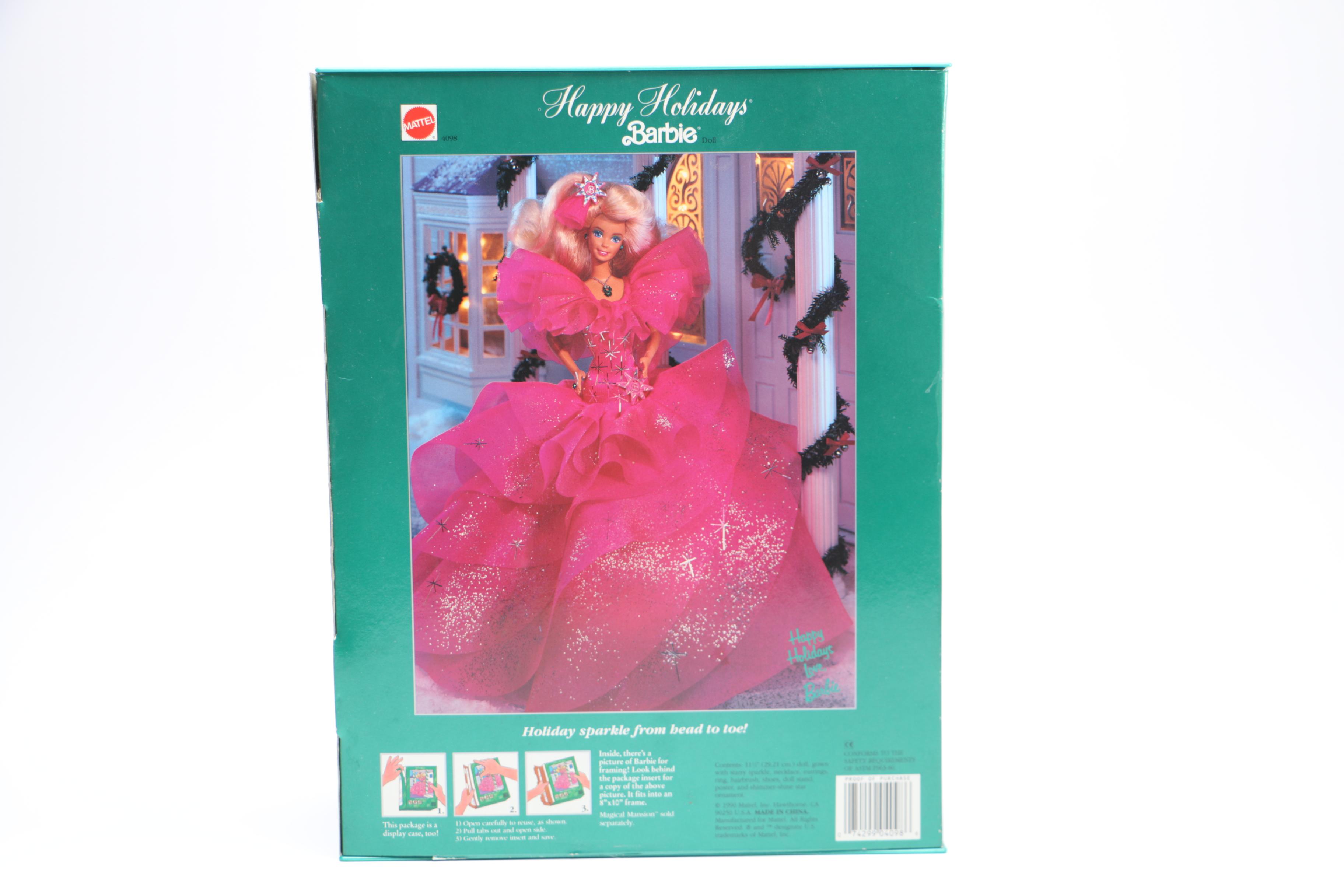 Barbie Dolls Featuring "Happy Holidays"