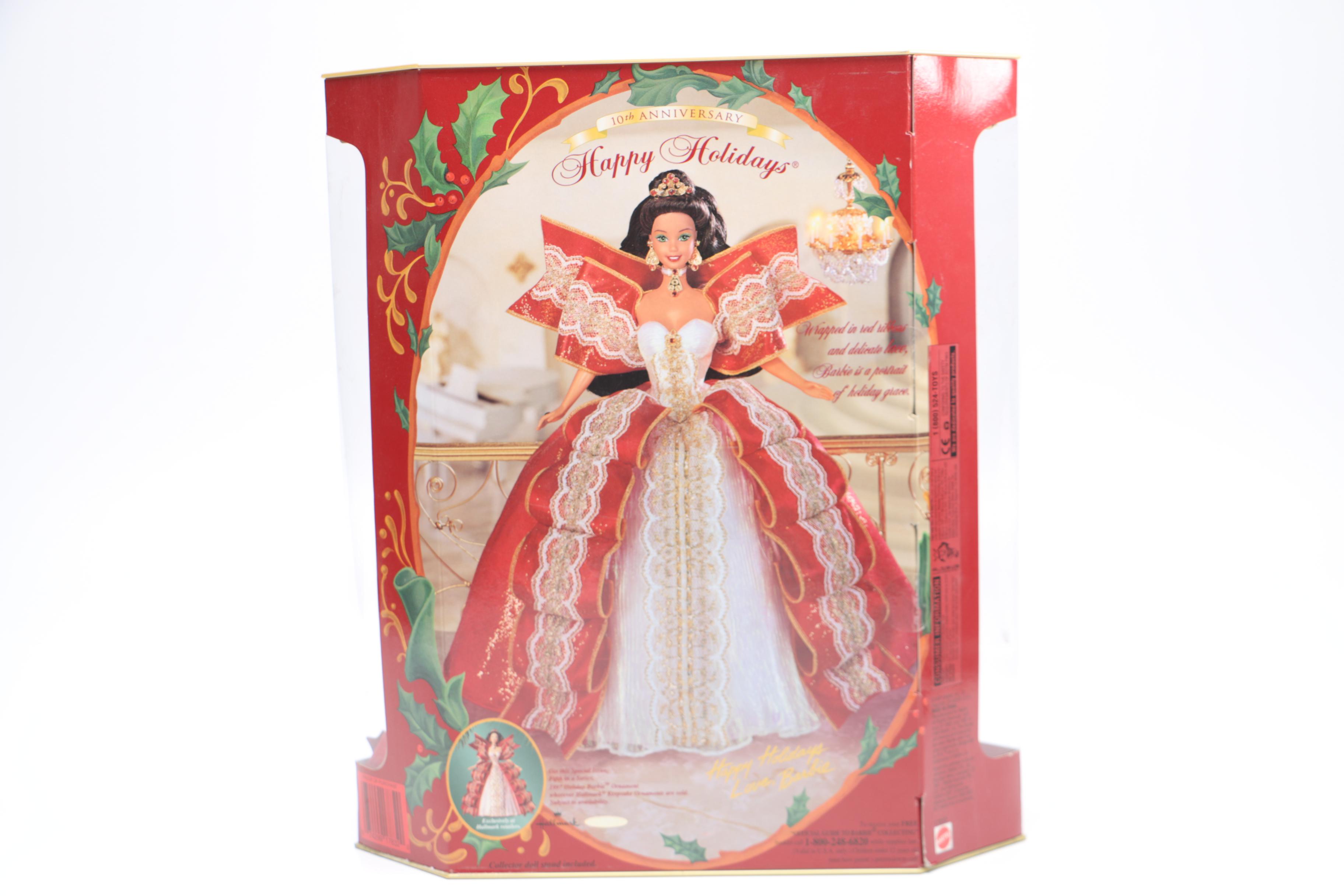 Barbie Dolls Featuring "Happy Holidays"