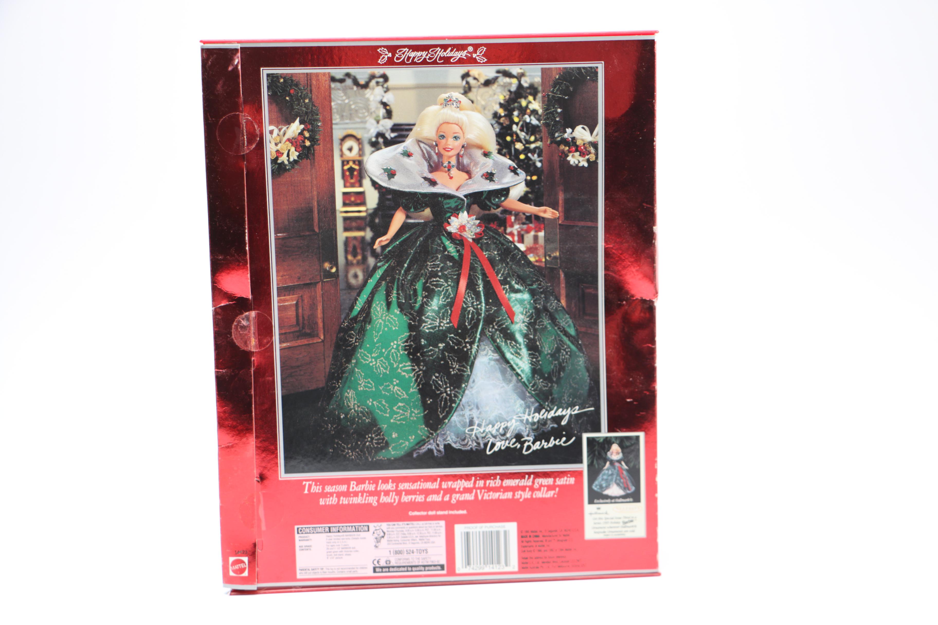 Barbie Dolls Featuring "Happy Holidays"
