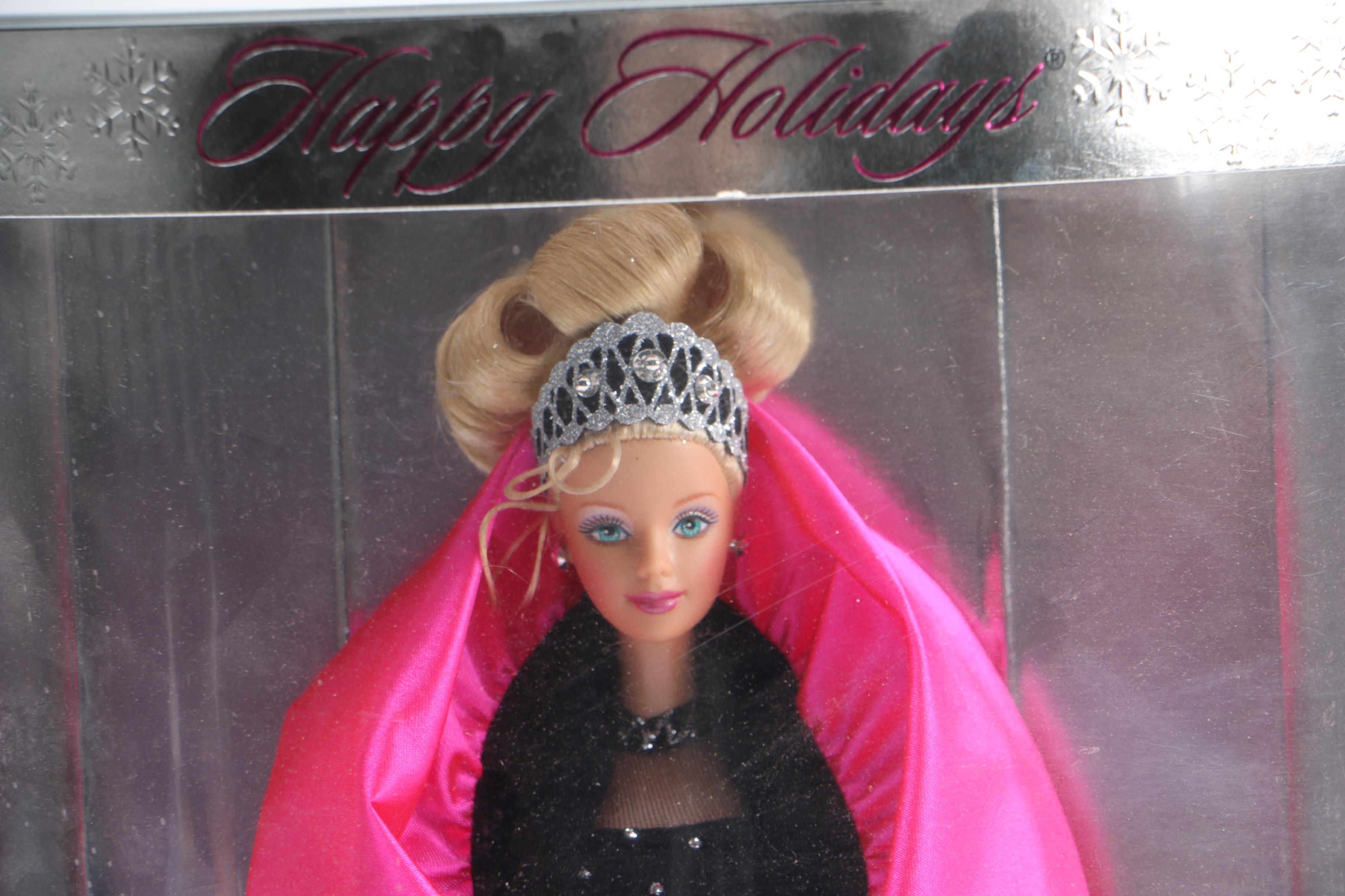 Barbie Dolls Featuring "Happy Holidays"