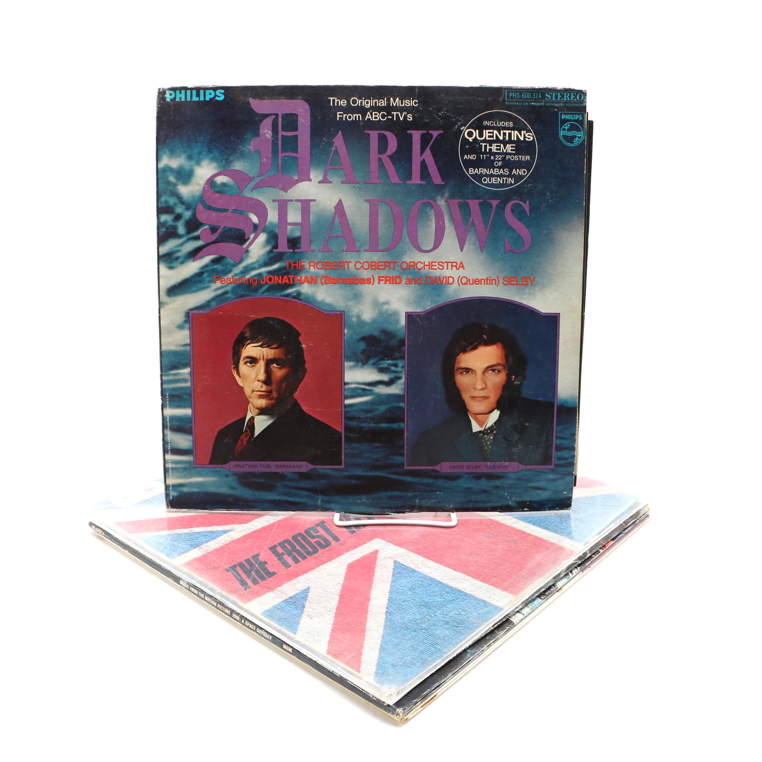 "Dark Shadows" and Other Vintage Soundtrack LPs
