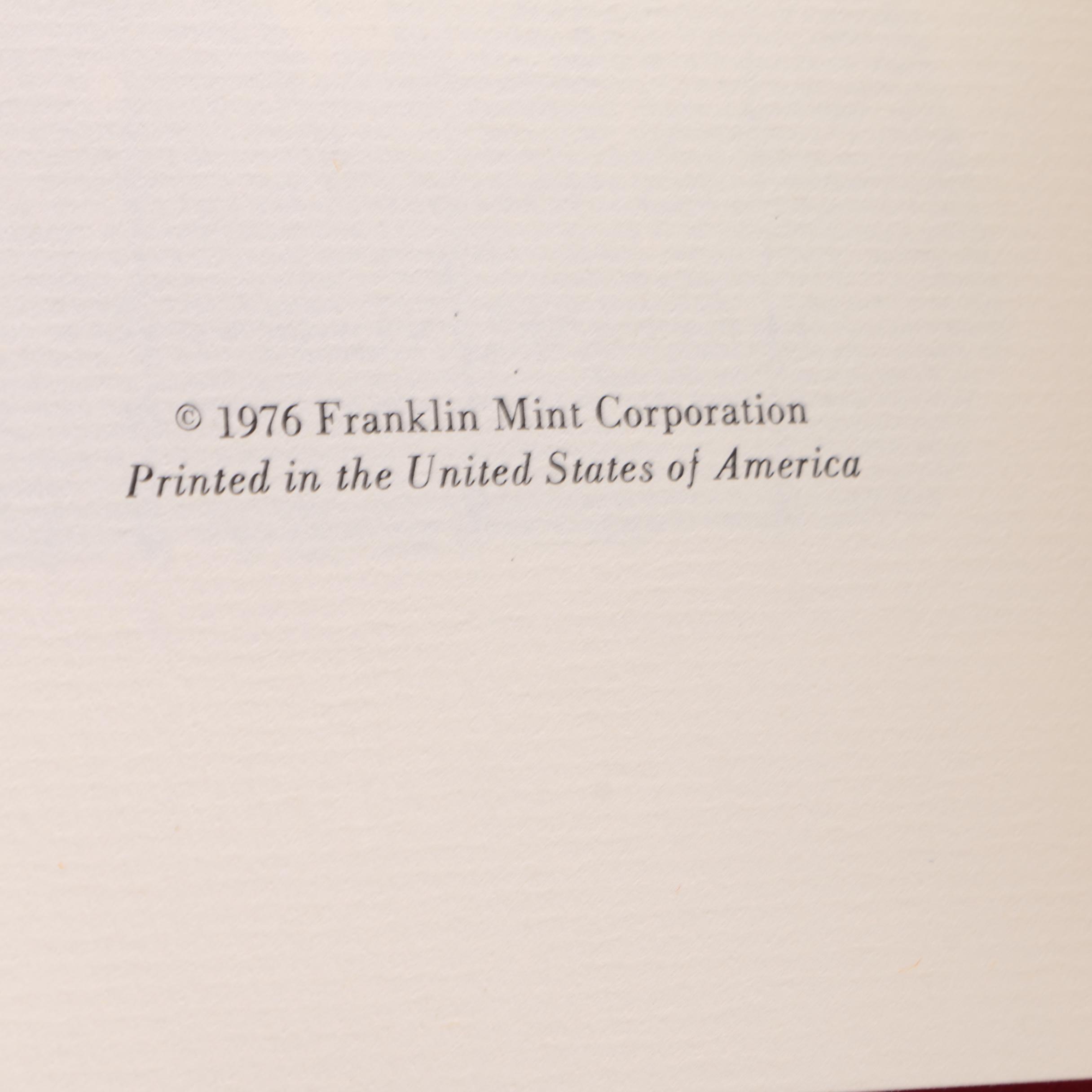 Franklin Library Limited Edition Book Set