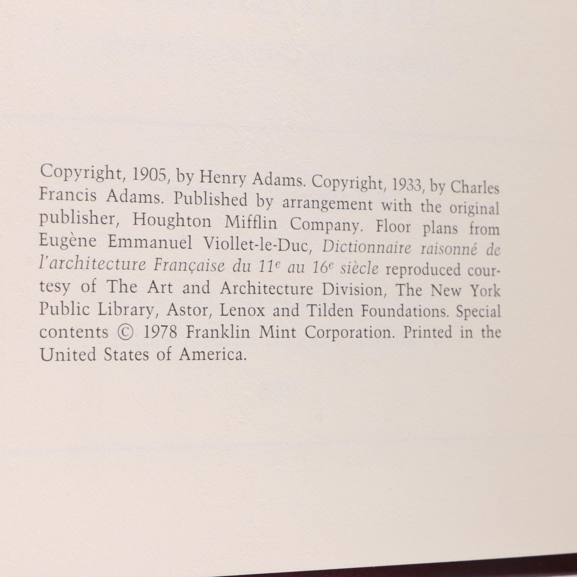 Franklin Library Limited Edition Book Set