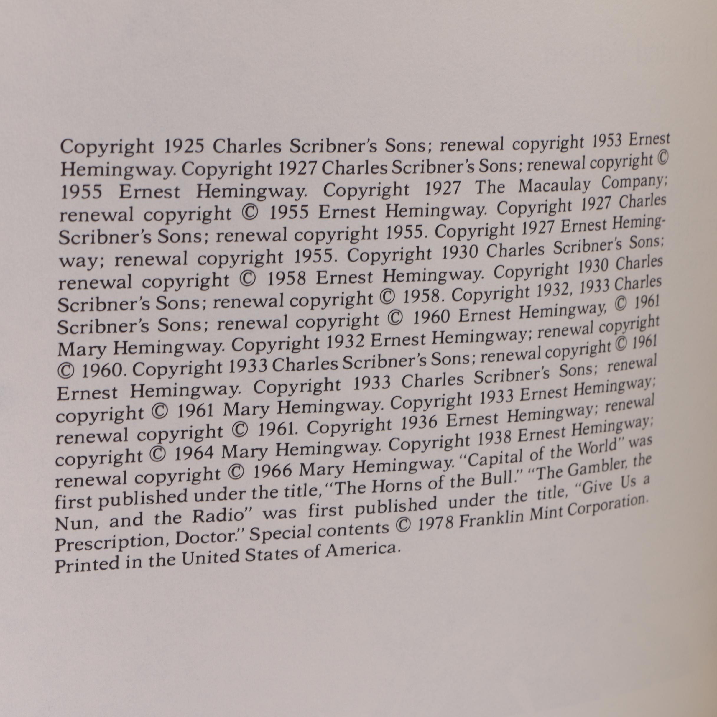 Franklin Library Limited Edition Book Set