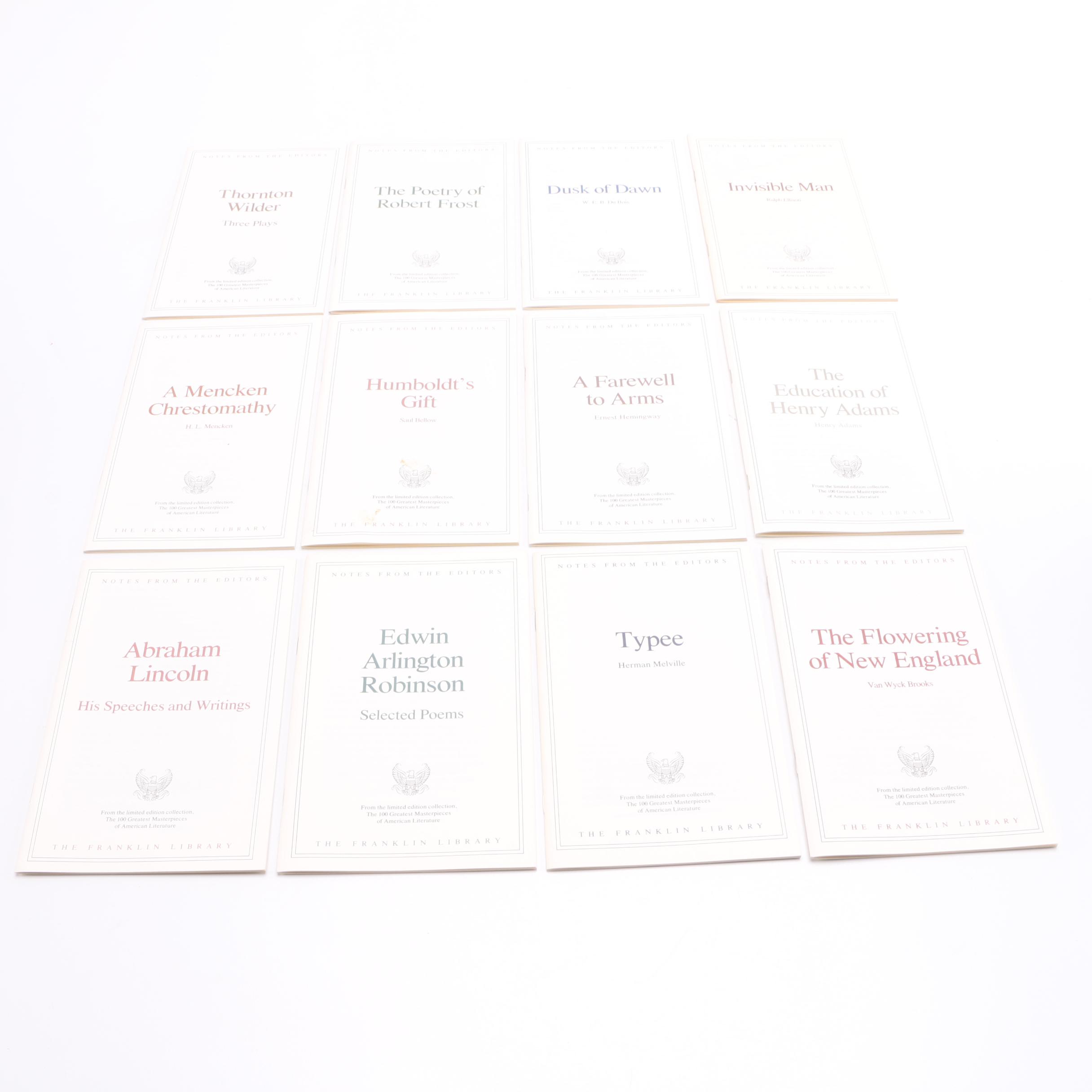 Franklin Library Limited Edition Book Set