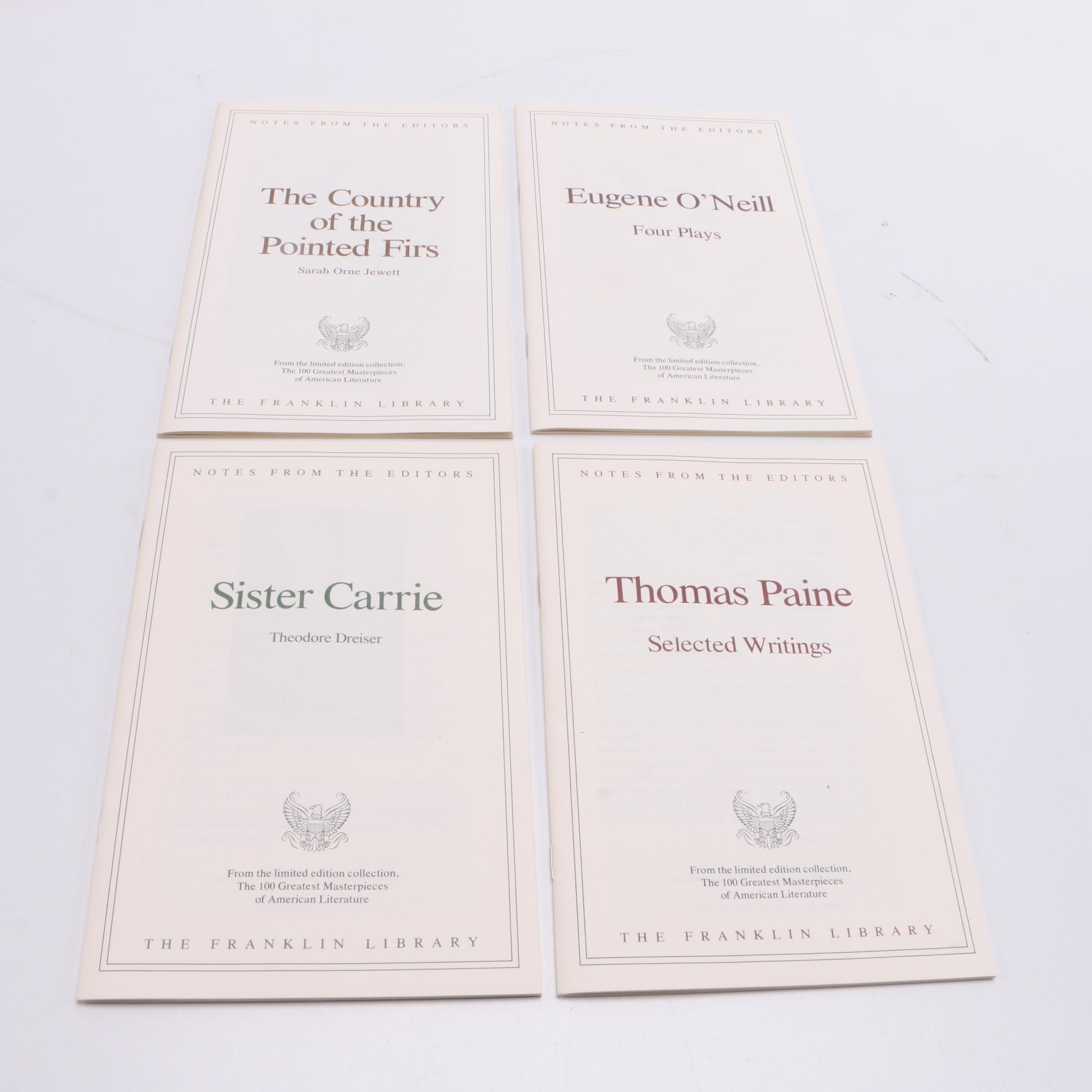 Franklin Library Limited Edition Book Set