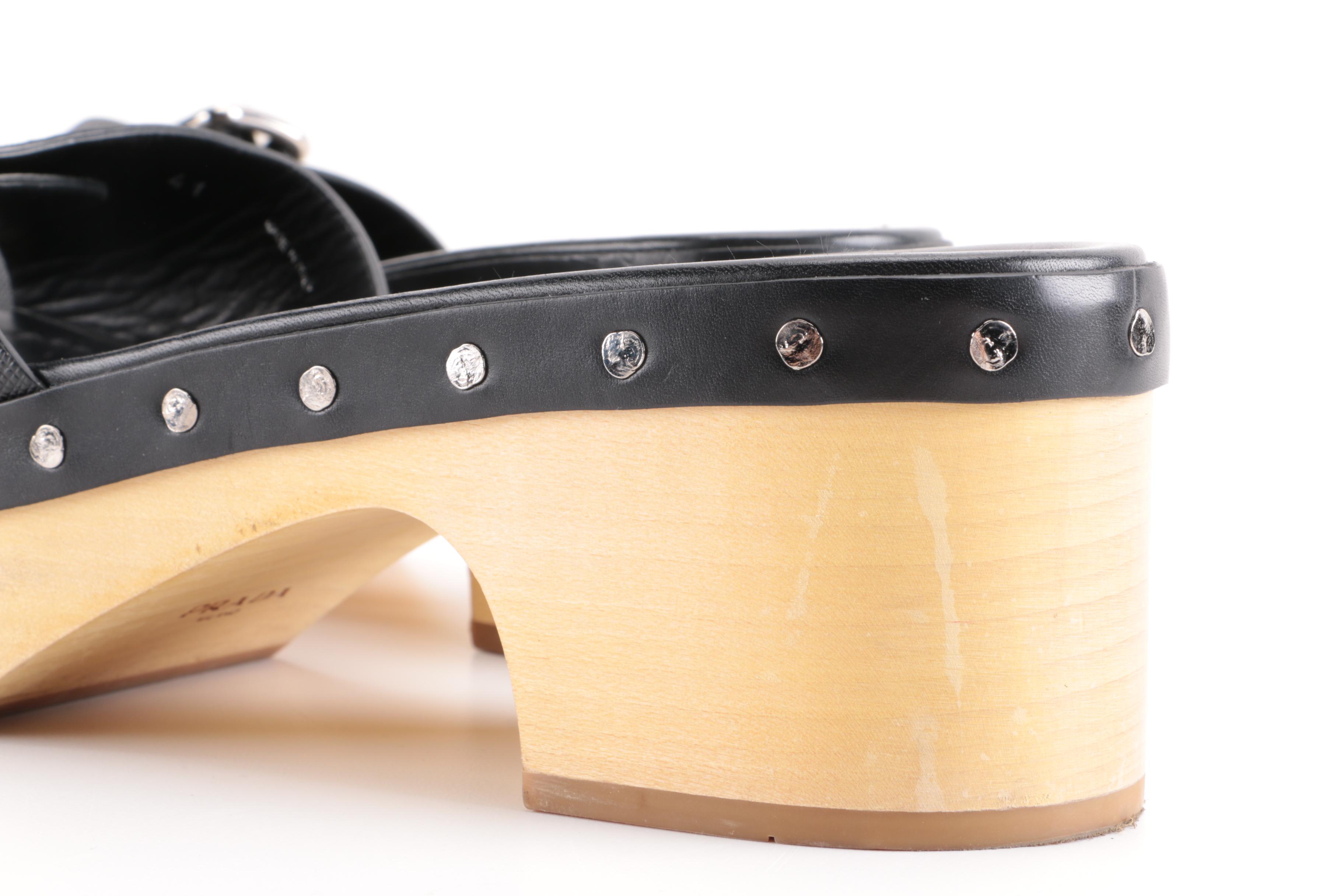 Prada Platform Sandals