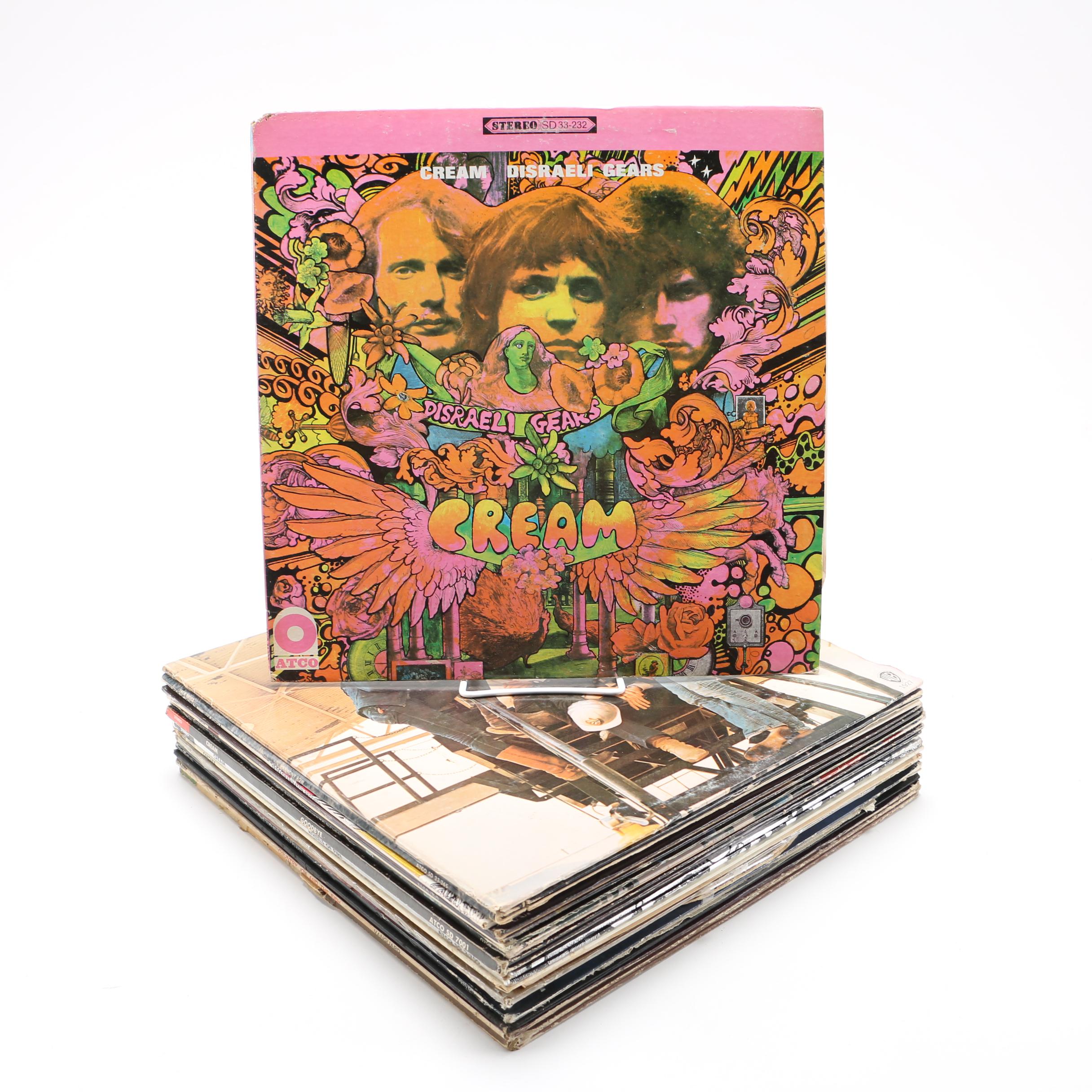 Cream, Deep Purple and Other Classic Rock LPs