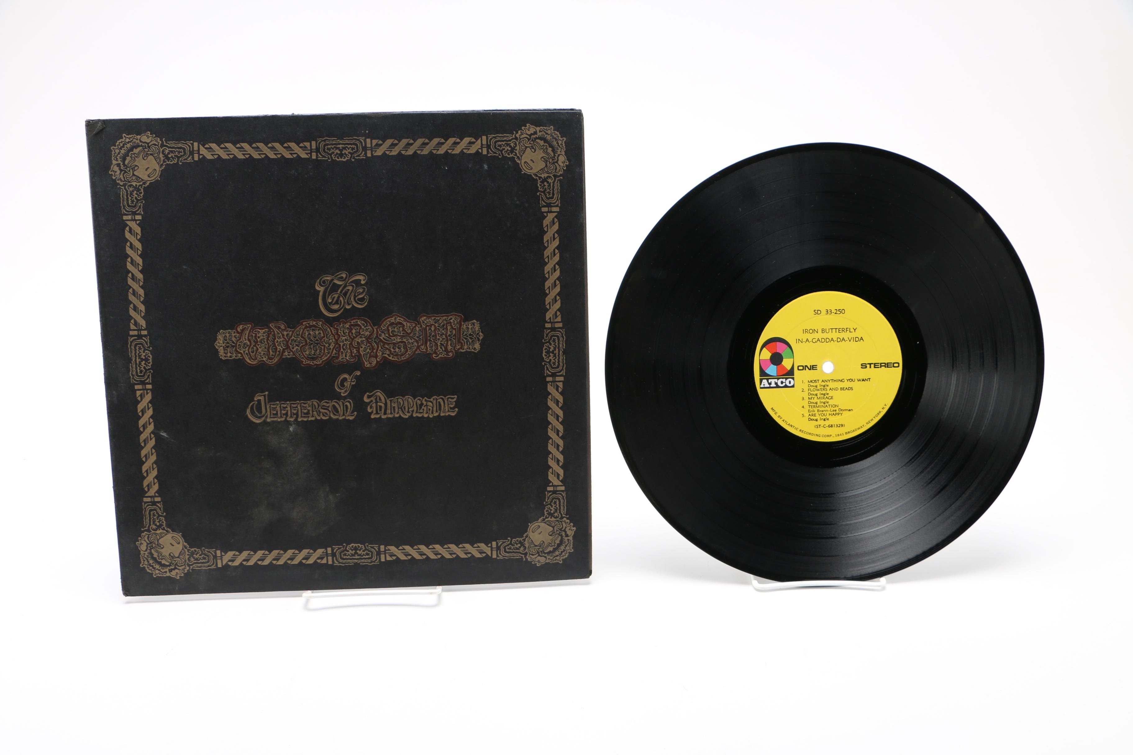 Cream, Deep Purple and Other Classic Rock LPs