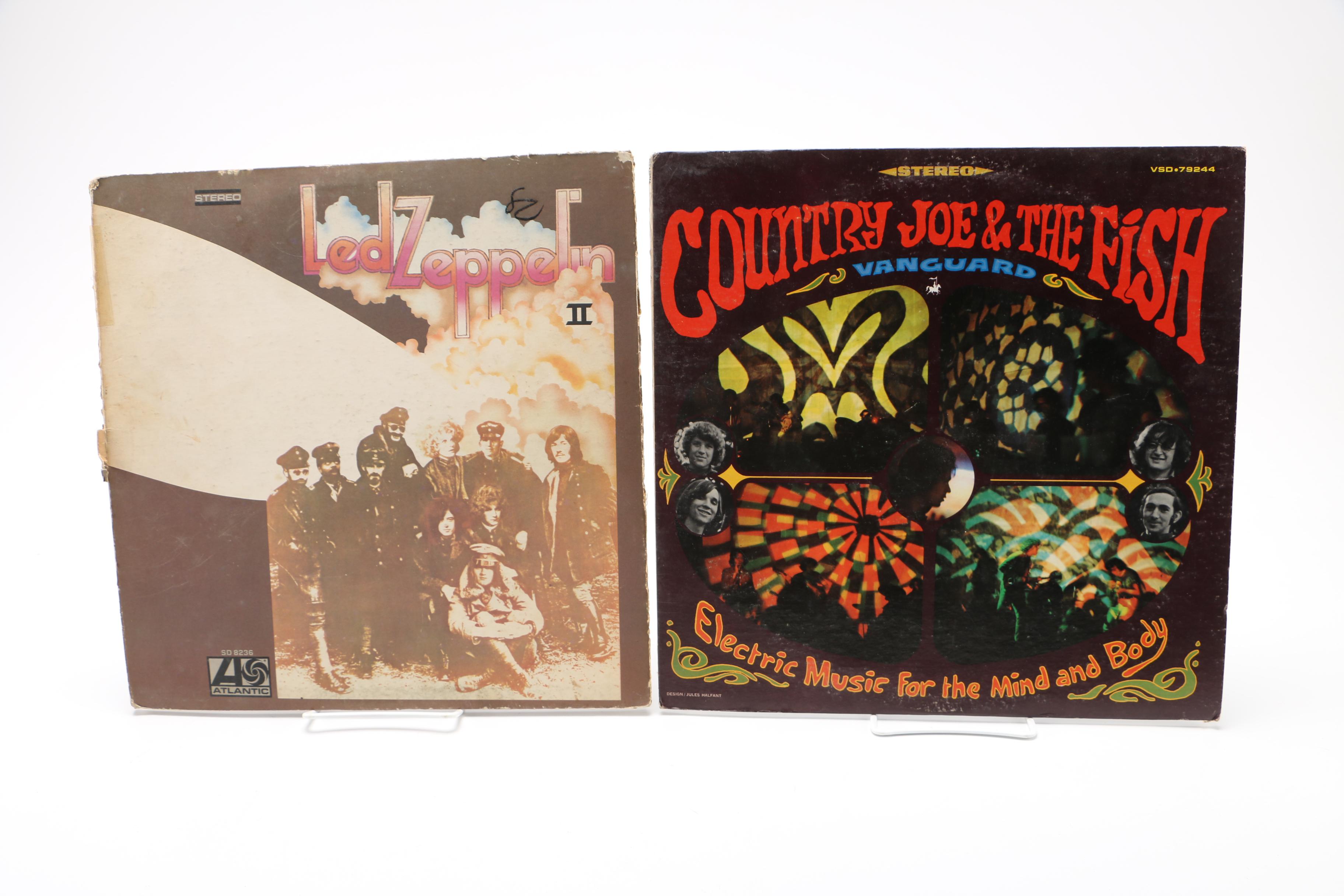 Cream, Deep Purple and Other Classic Rock LPs