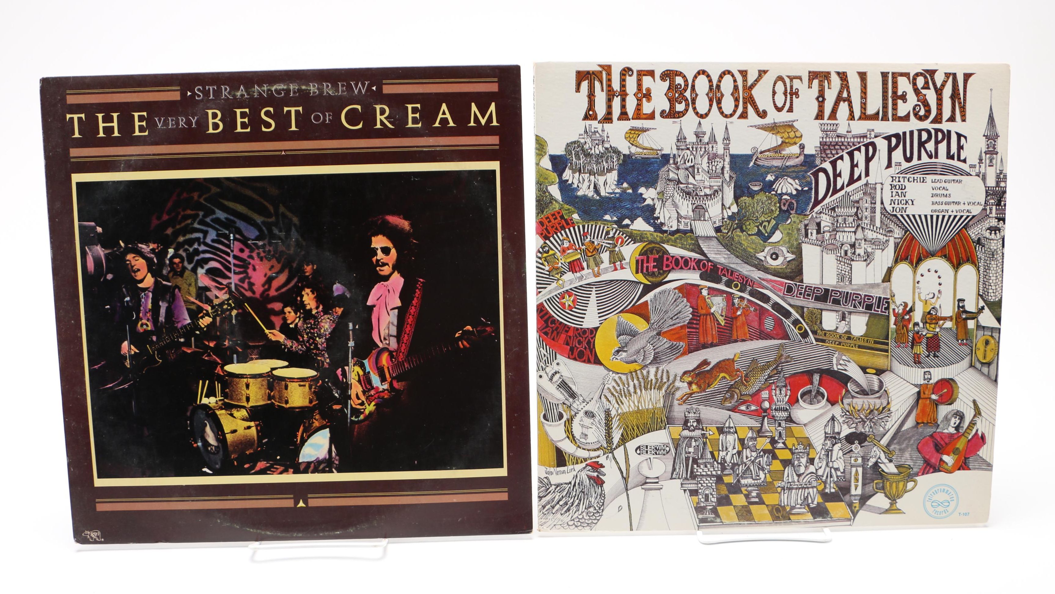 Cream, Deep Purple and Other Classic Rock LPs