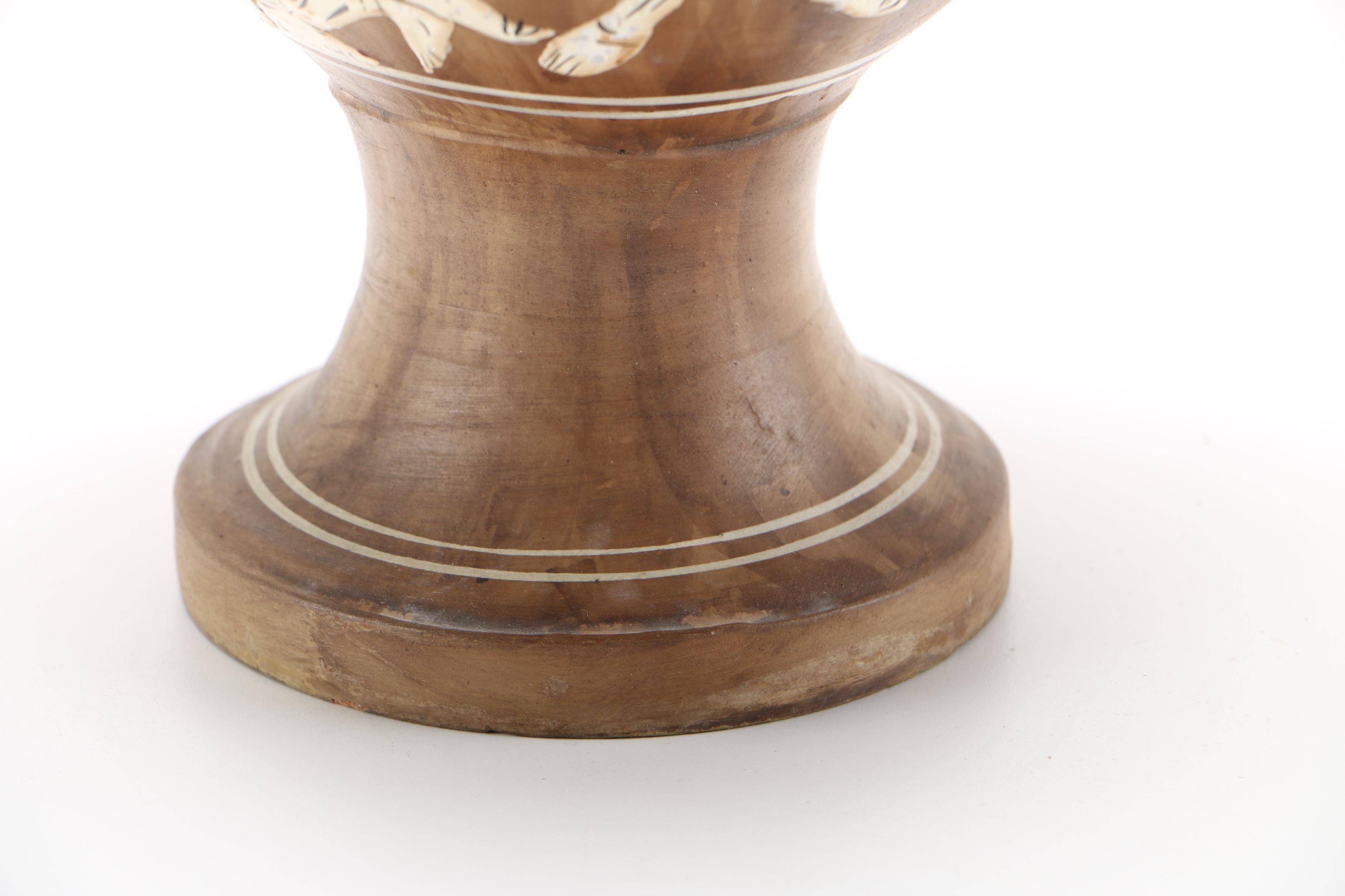 Handmade Greek Ceramic Vase