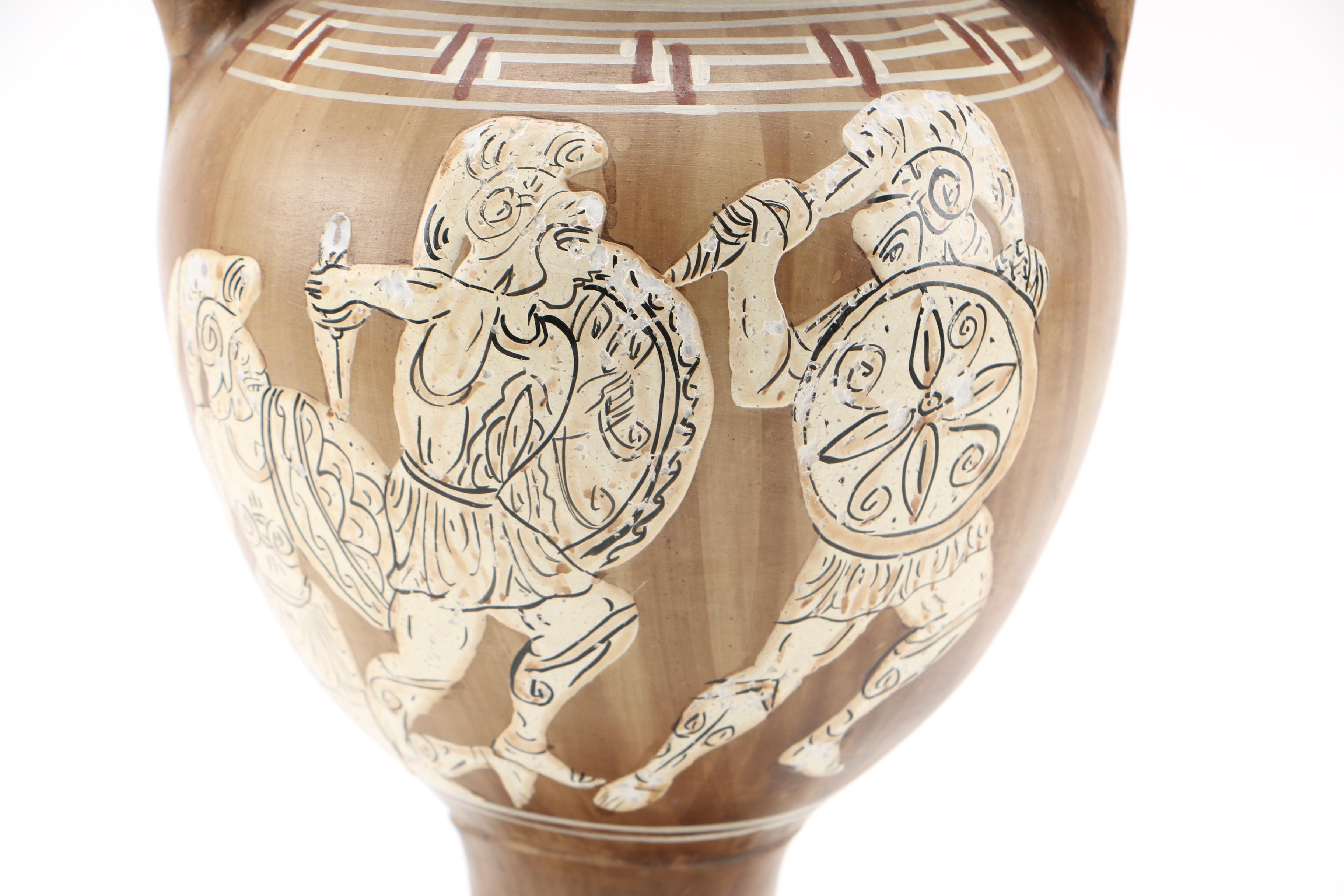 Handmade Greek Ceramic Vase