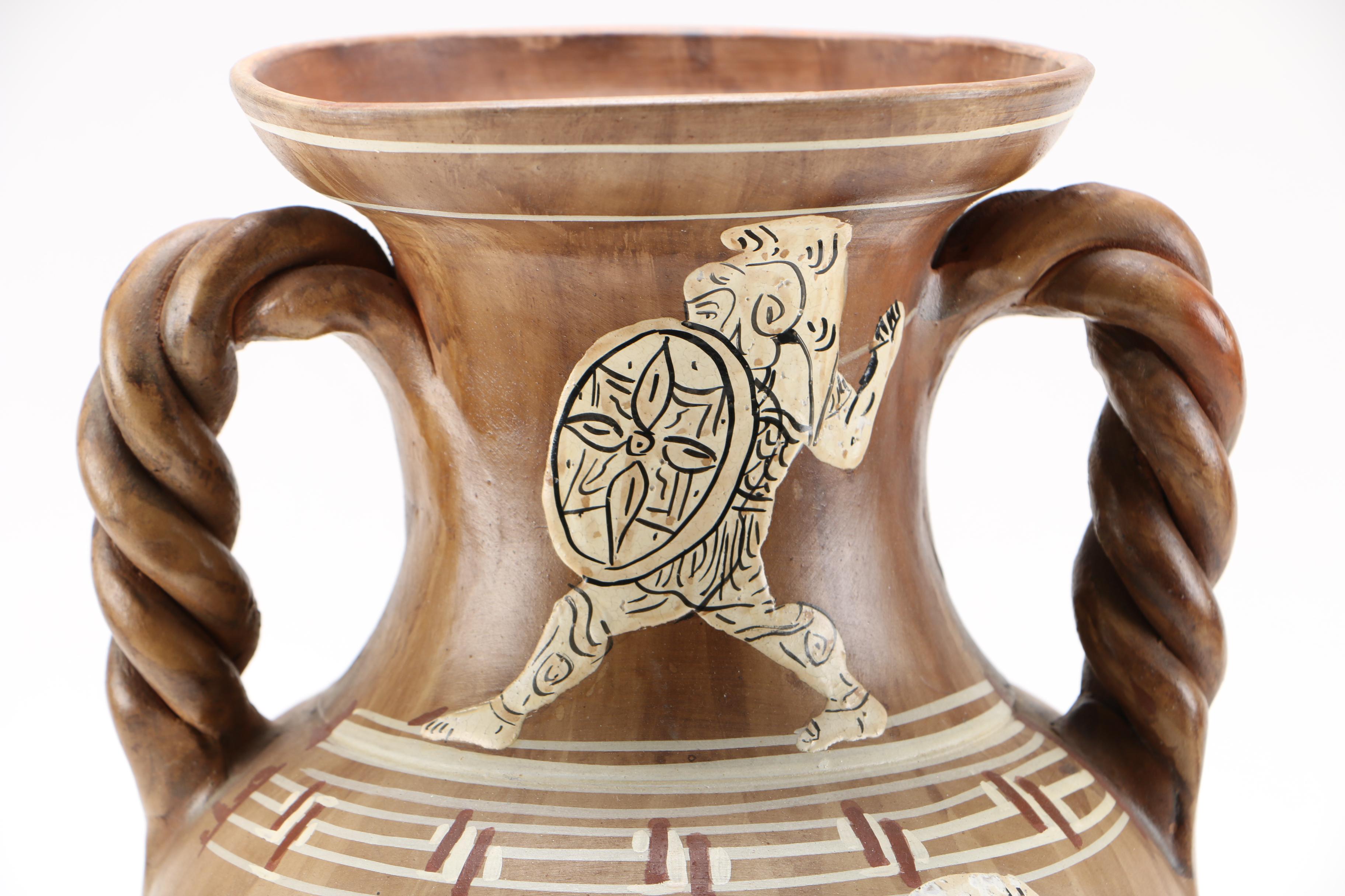 Handmade Greek Ceramic Vase