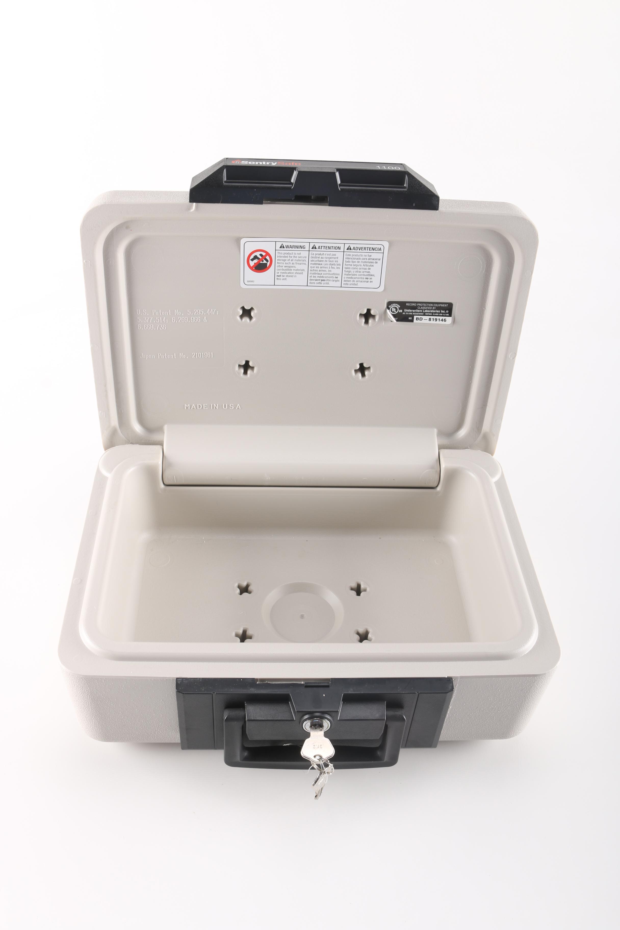 Sentry Safe 1100 Fire-Proof Security Chest