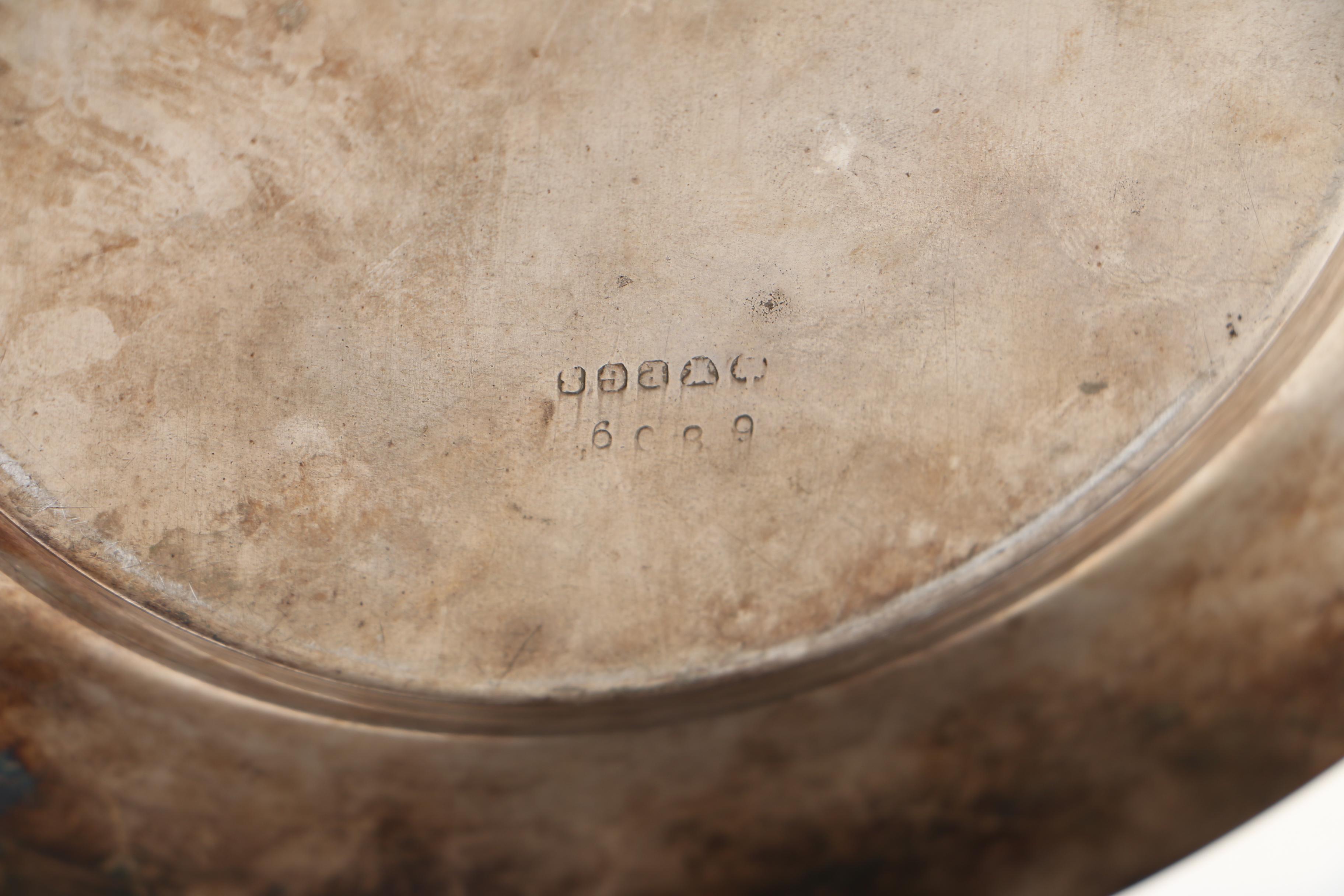 Vintage Silver Plate Crumb Catcher and Ashtray