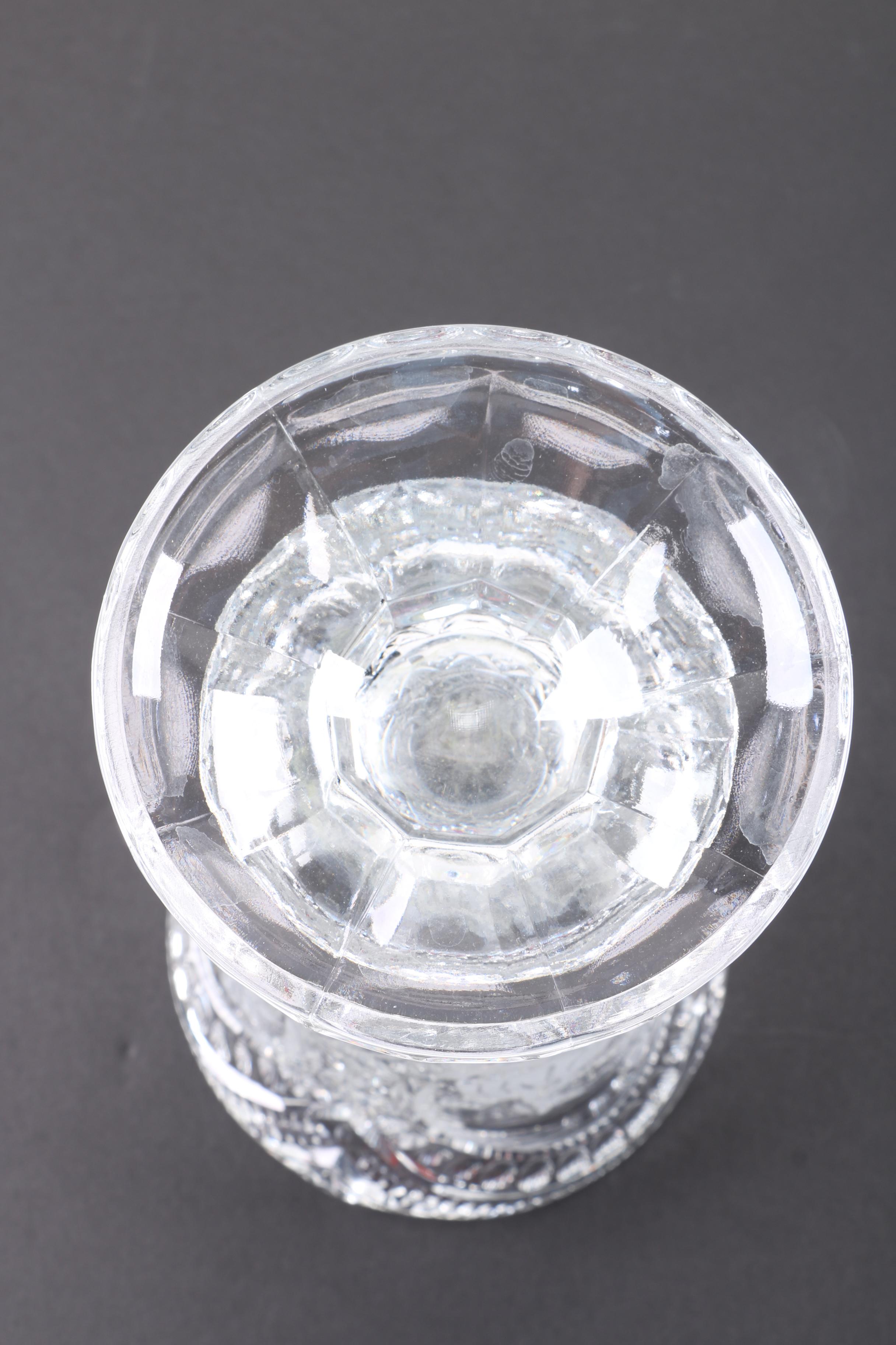 Cut Crystal Vase