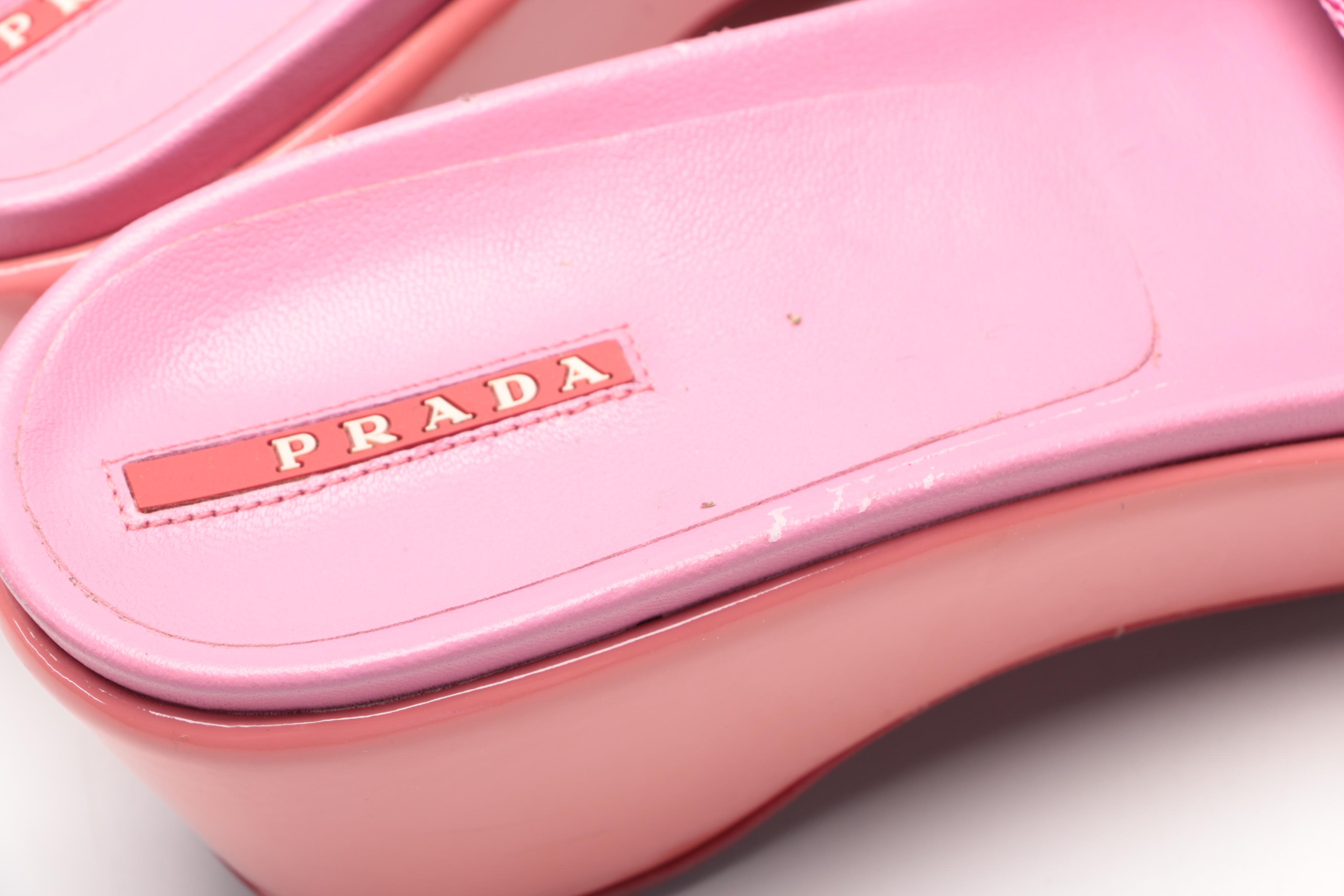 Prada Platform Sandals