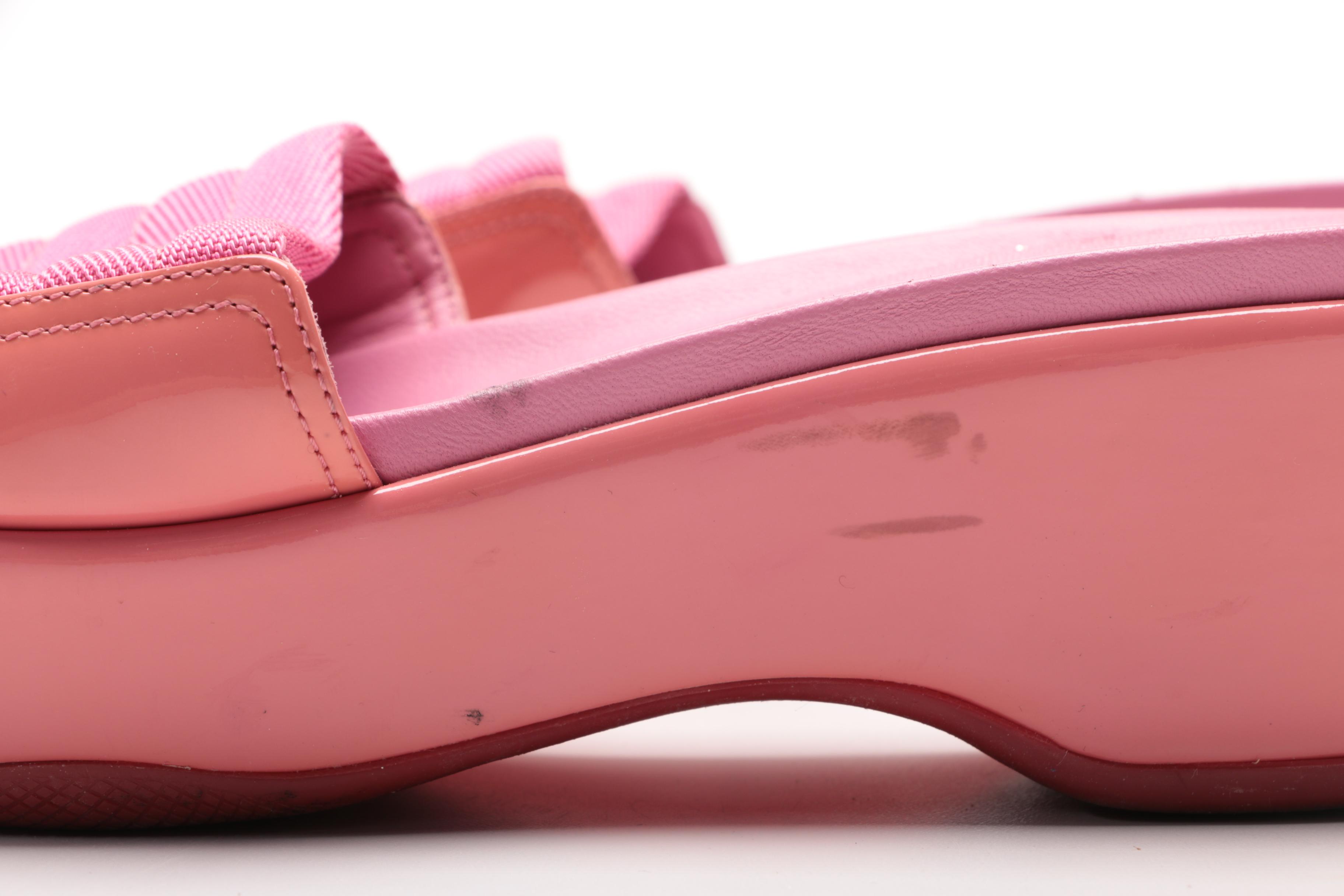 Prada Platform Sandals