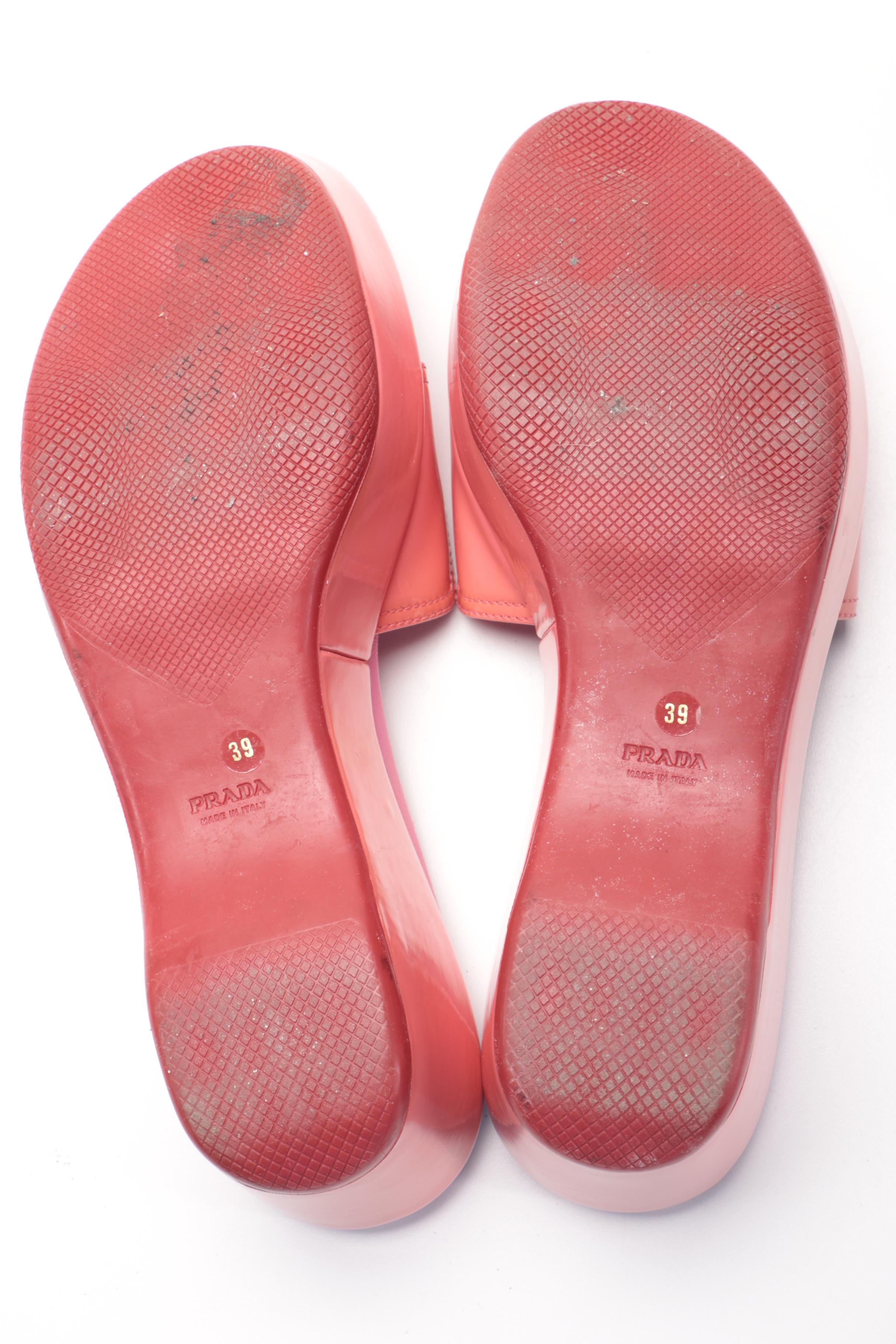 Prada Platform Sandals