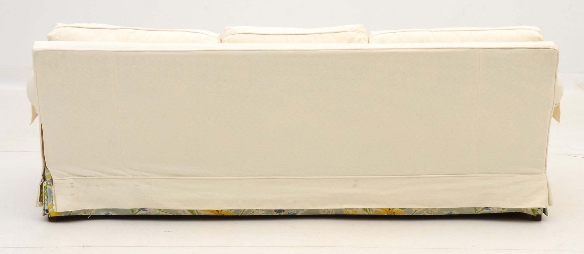 Ivory Patterned Sofa