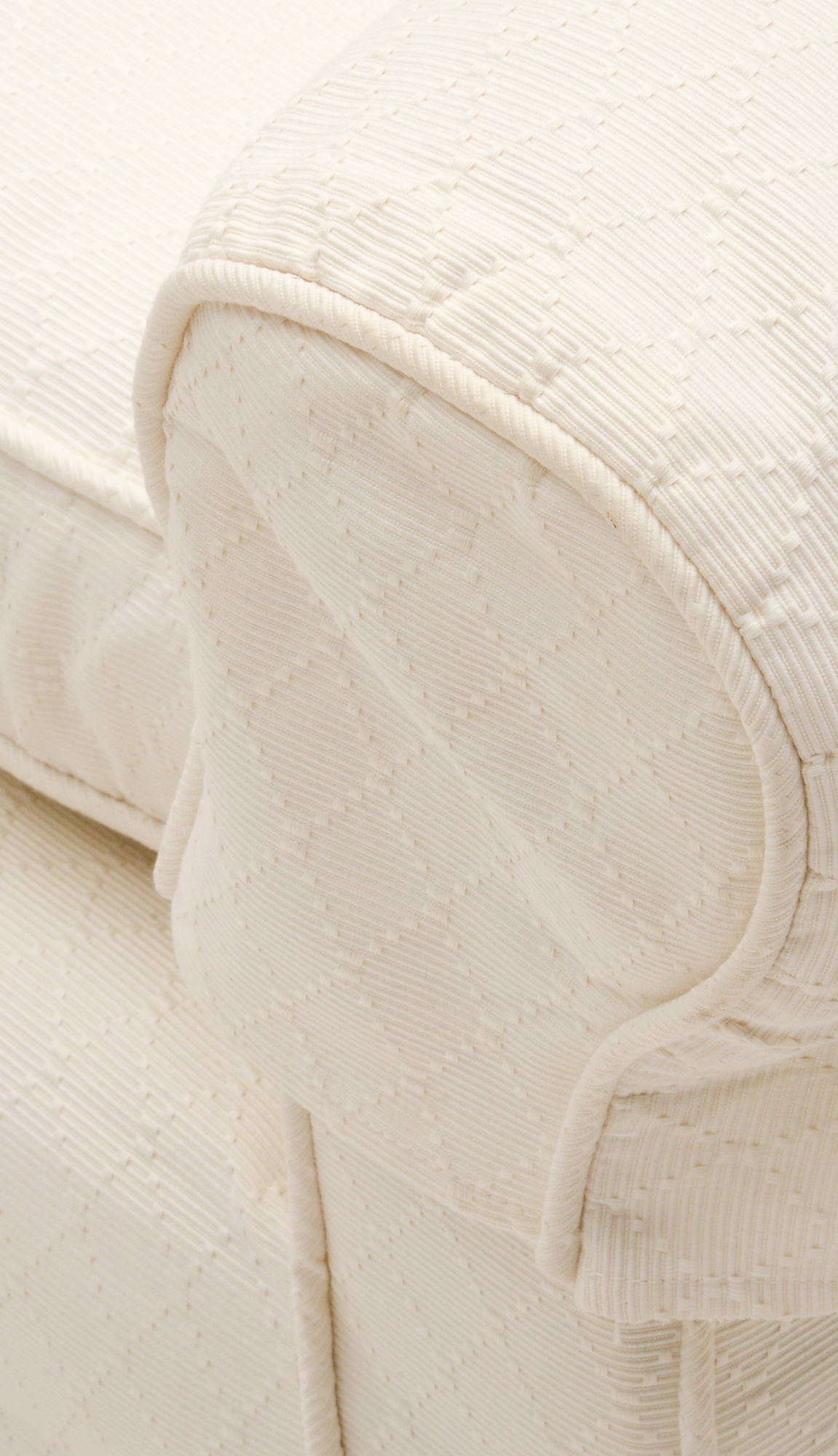 Ivory Patterned Sofa