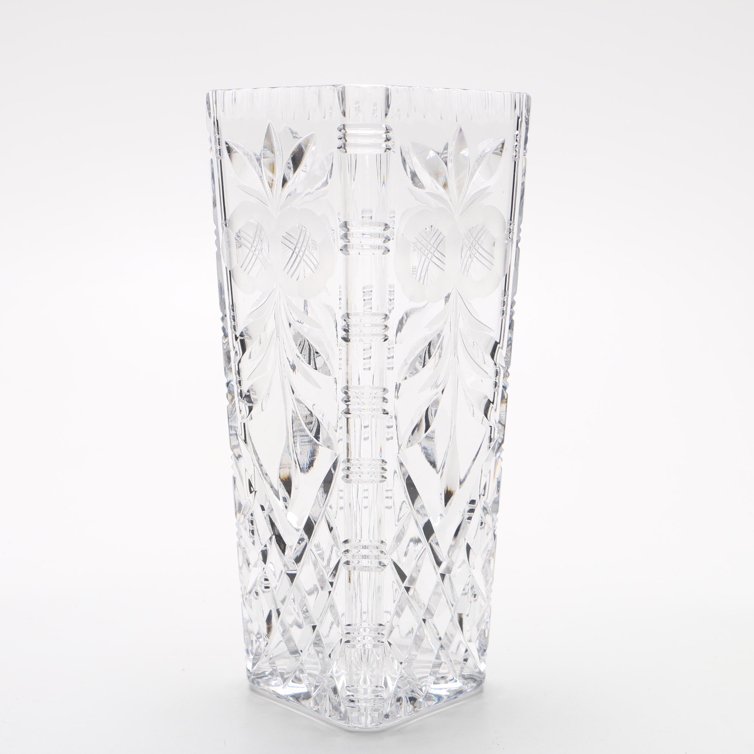 Lead Crystal Vase