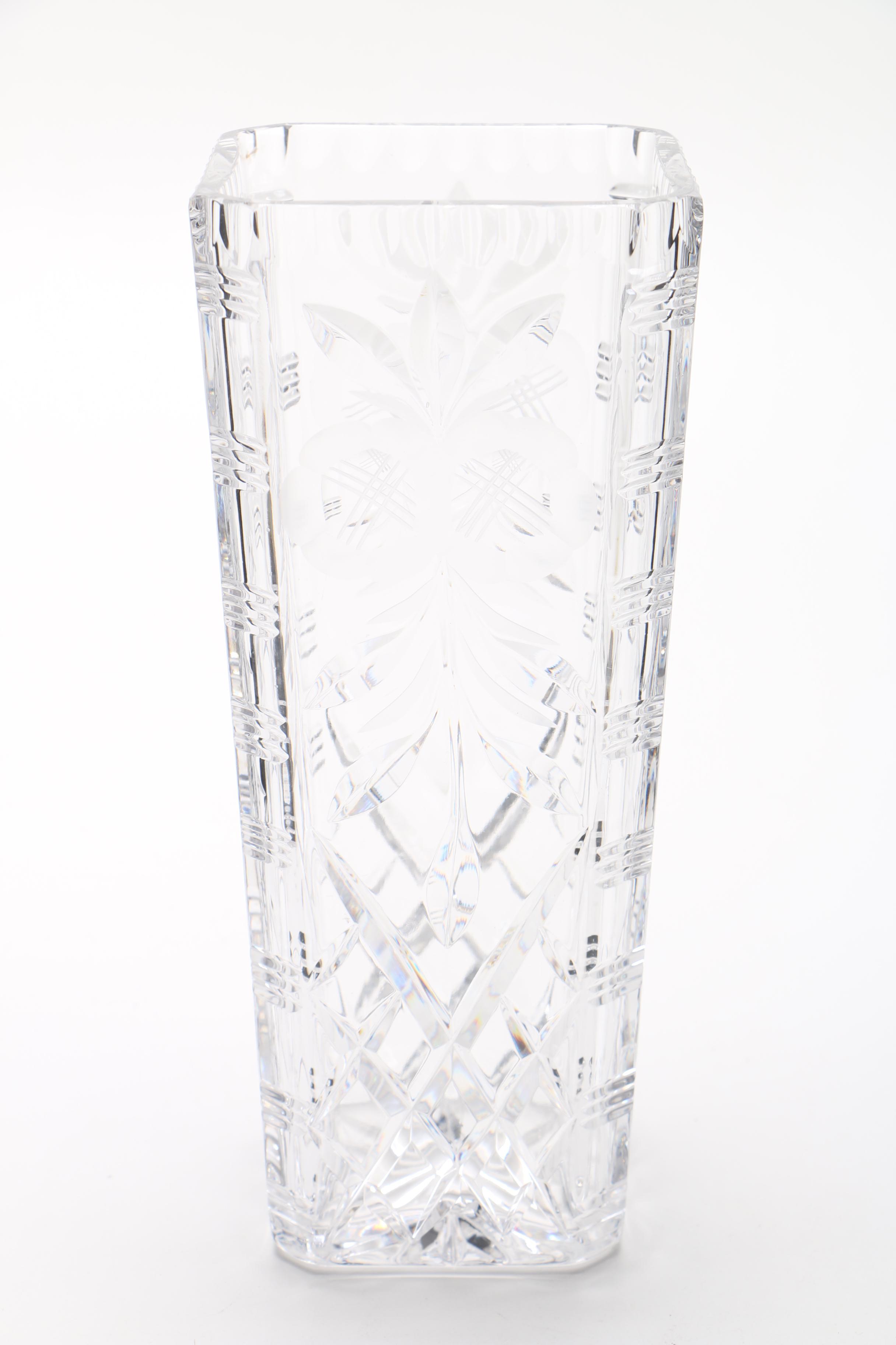 Lead Crystal Vase