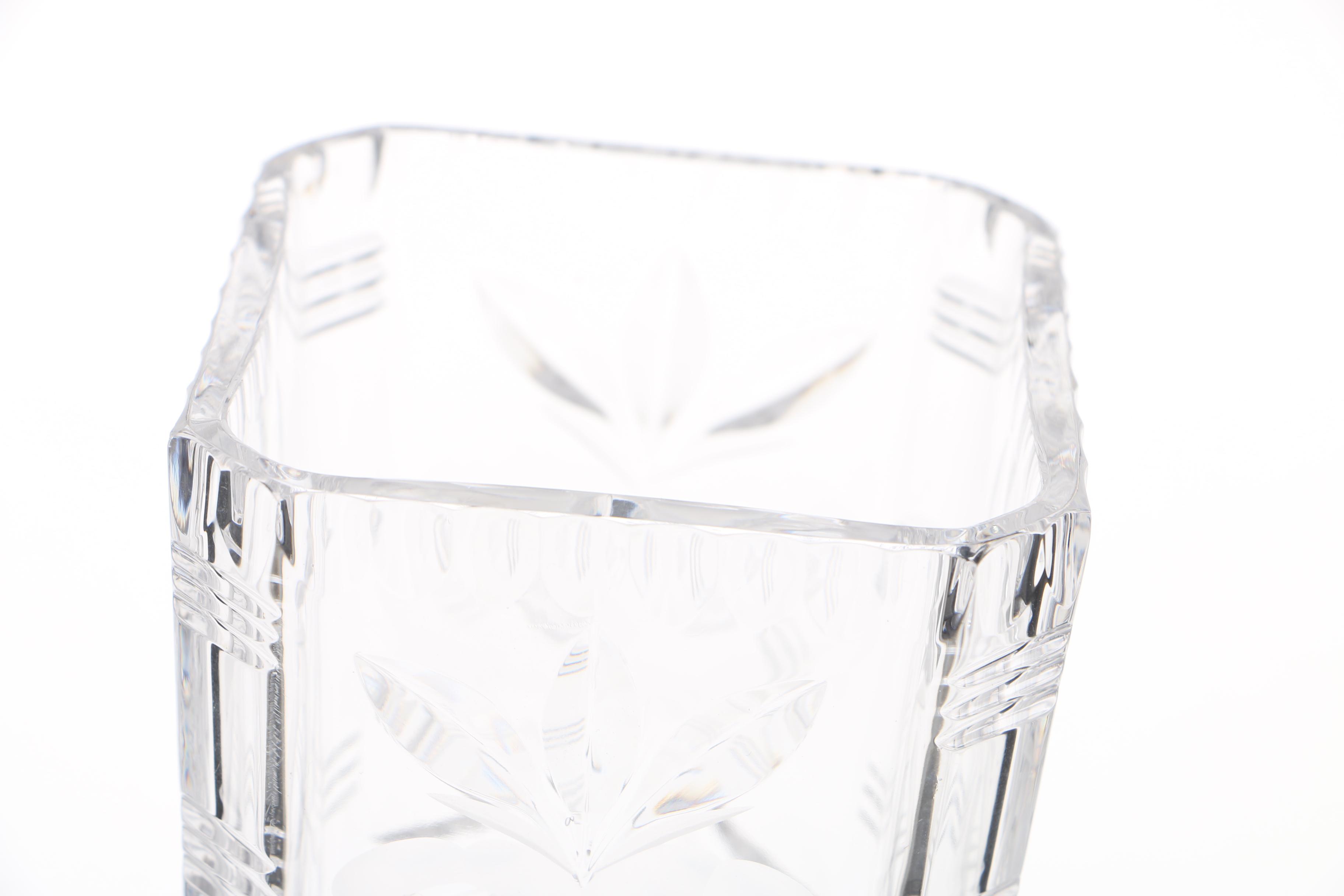 Lead Crystal Vase