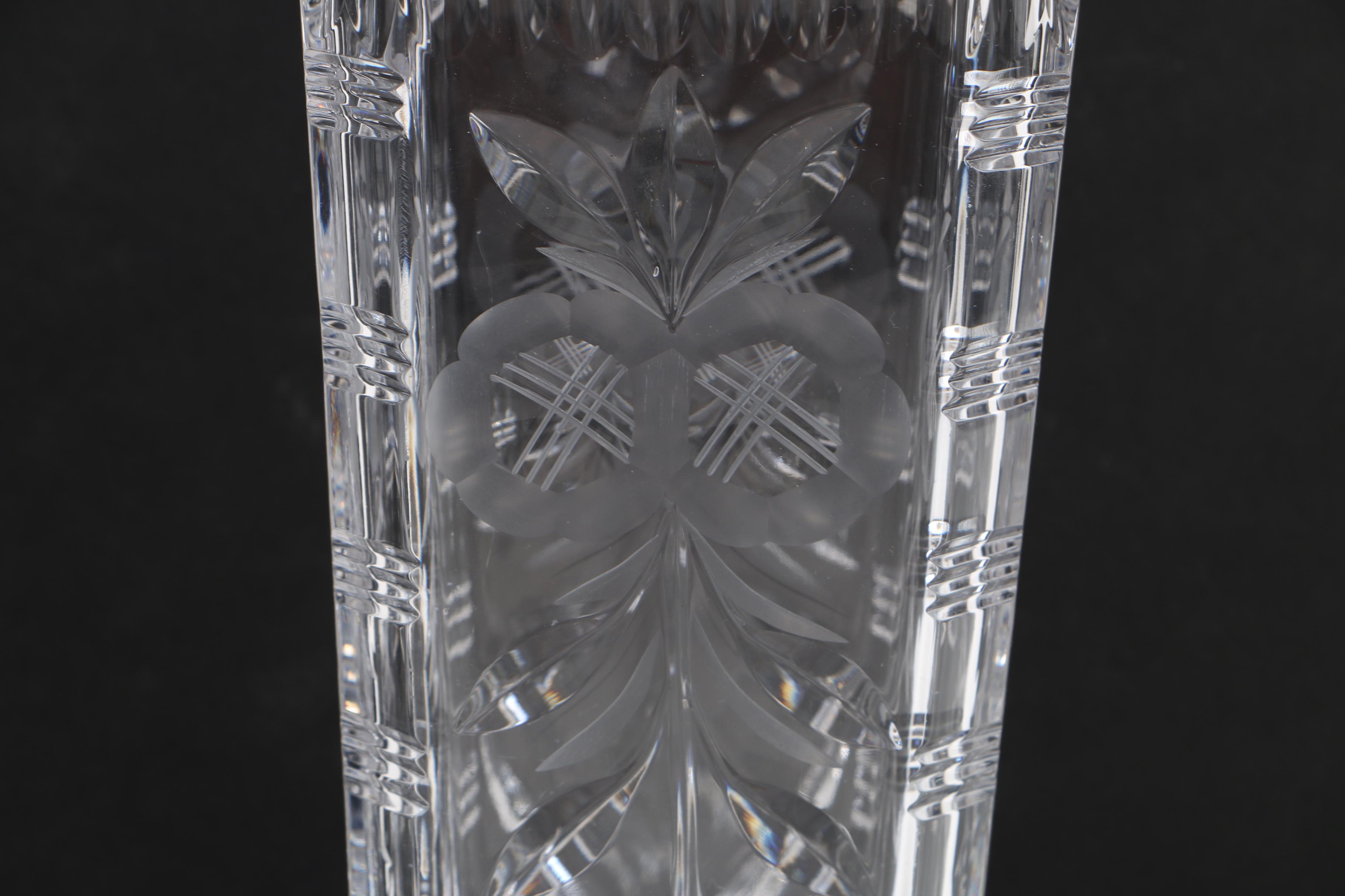 Lead Crystal Vase