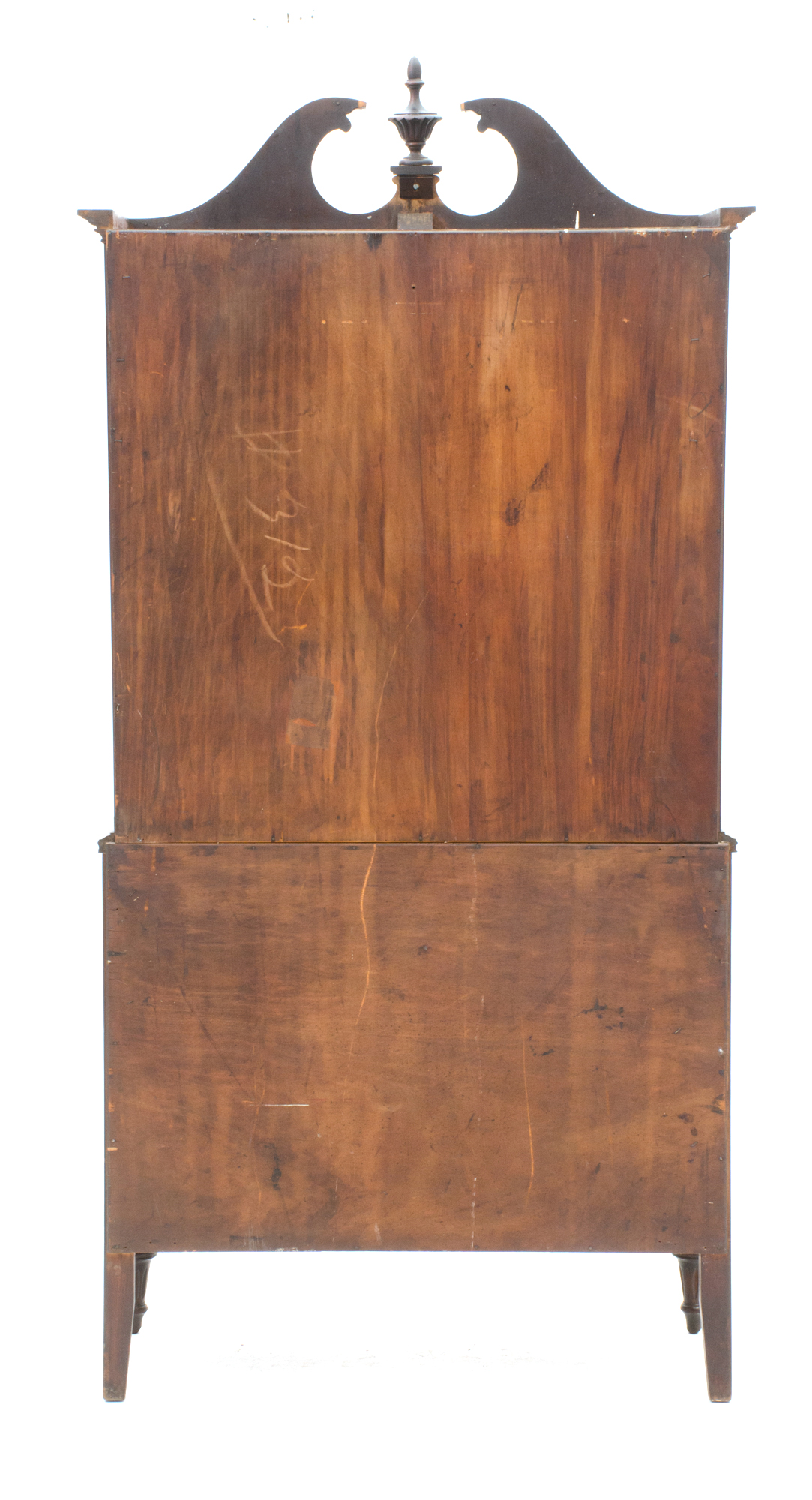 Mahogany Veneer China Cabinet