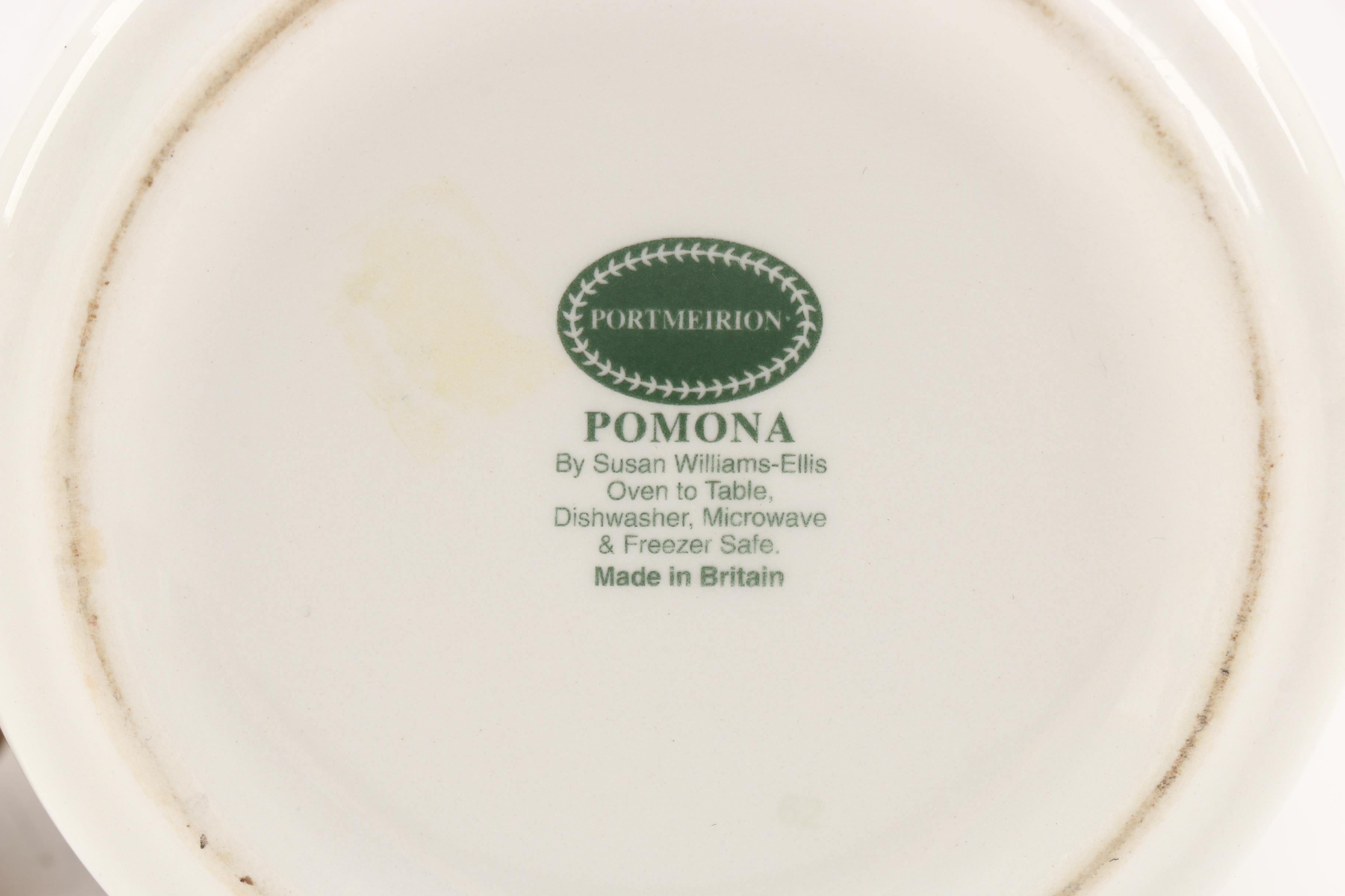 Portmeirion Botanical and Fruit Themed Ceramic Canisters